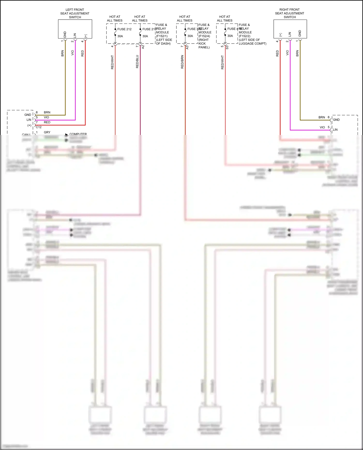 Wiring diagram computer data lines system for Mercedes-Benz GLC-class Coupe C254 (2023-2024) (11 of 73)