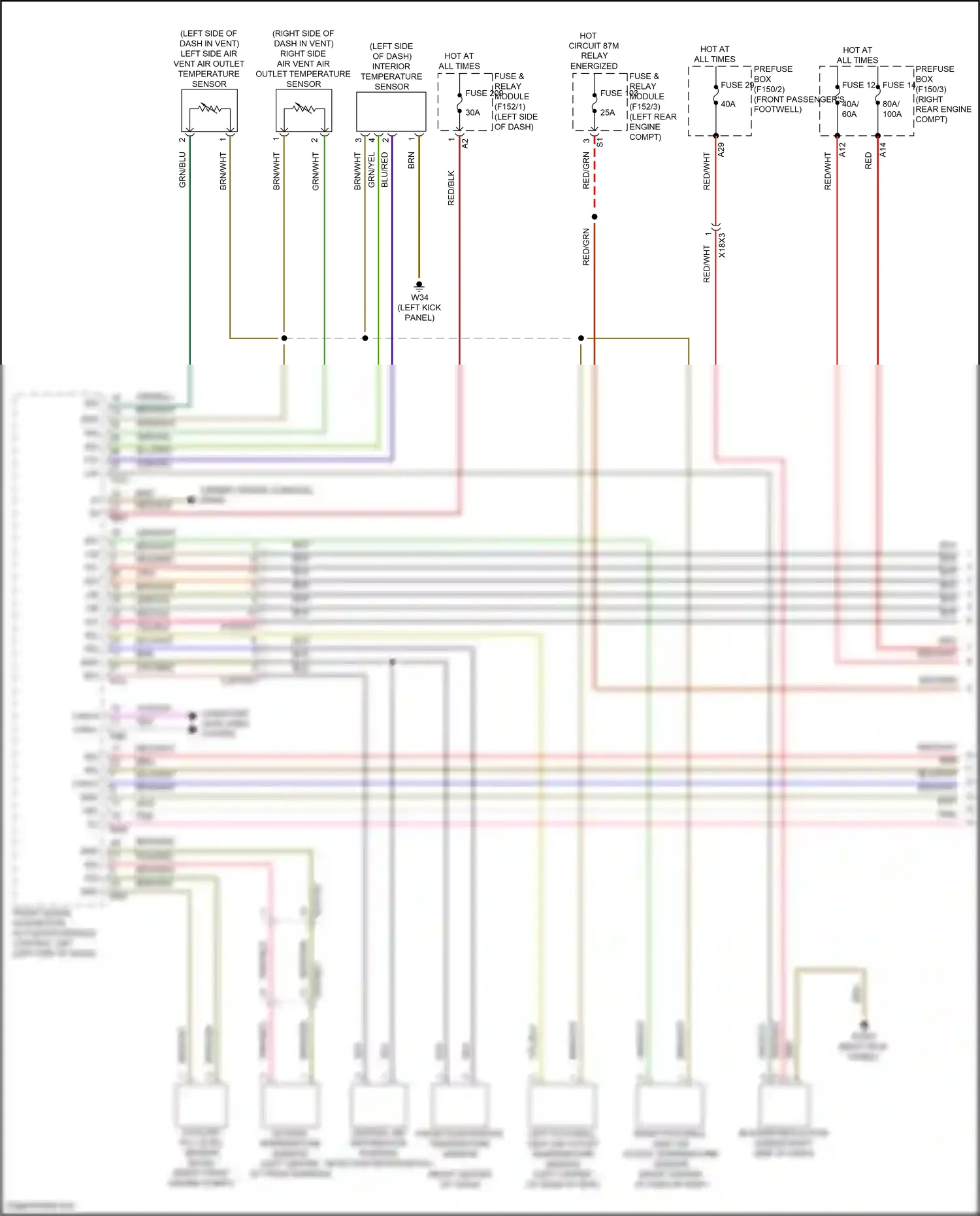 Wiring diagram computer data lines system for Mercedes-Benz GLC-class Coupe C254 (2023-2024) (41 of 73)