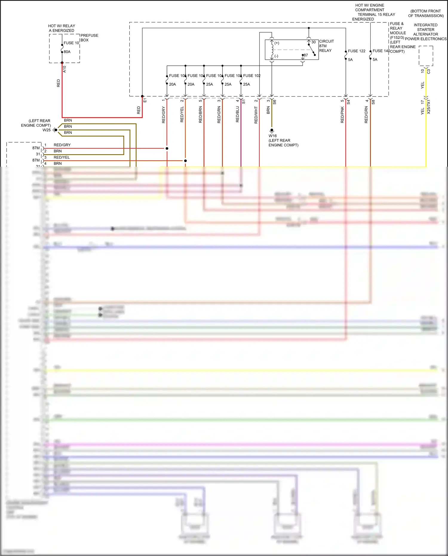 Wiring diagram computer data lines system for Mercedes-Benz GLC-class Coupe C254 (2023-2024) (70 of 73)