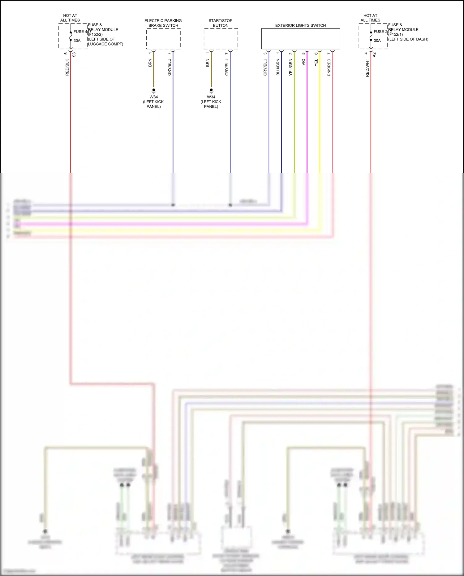 Wiring diagram computer data lines system for Mercedes-Benz GLC-class Coupe C254 (2023-2024) (67 of 73)