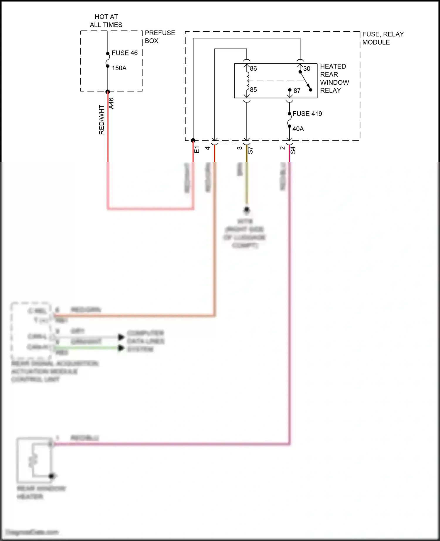 Wiring diagram computer data lines system for Mercedes-Benz GLC-class Coupe C254 (2023-2024) (26 of 73)