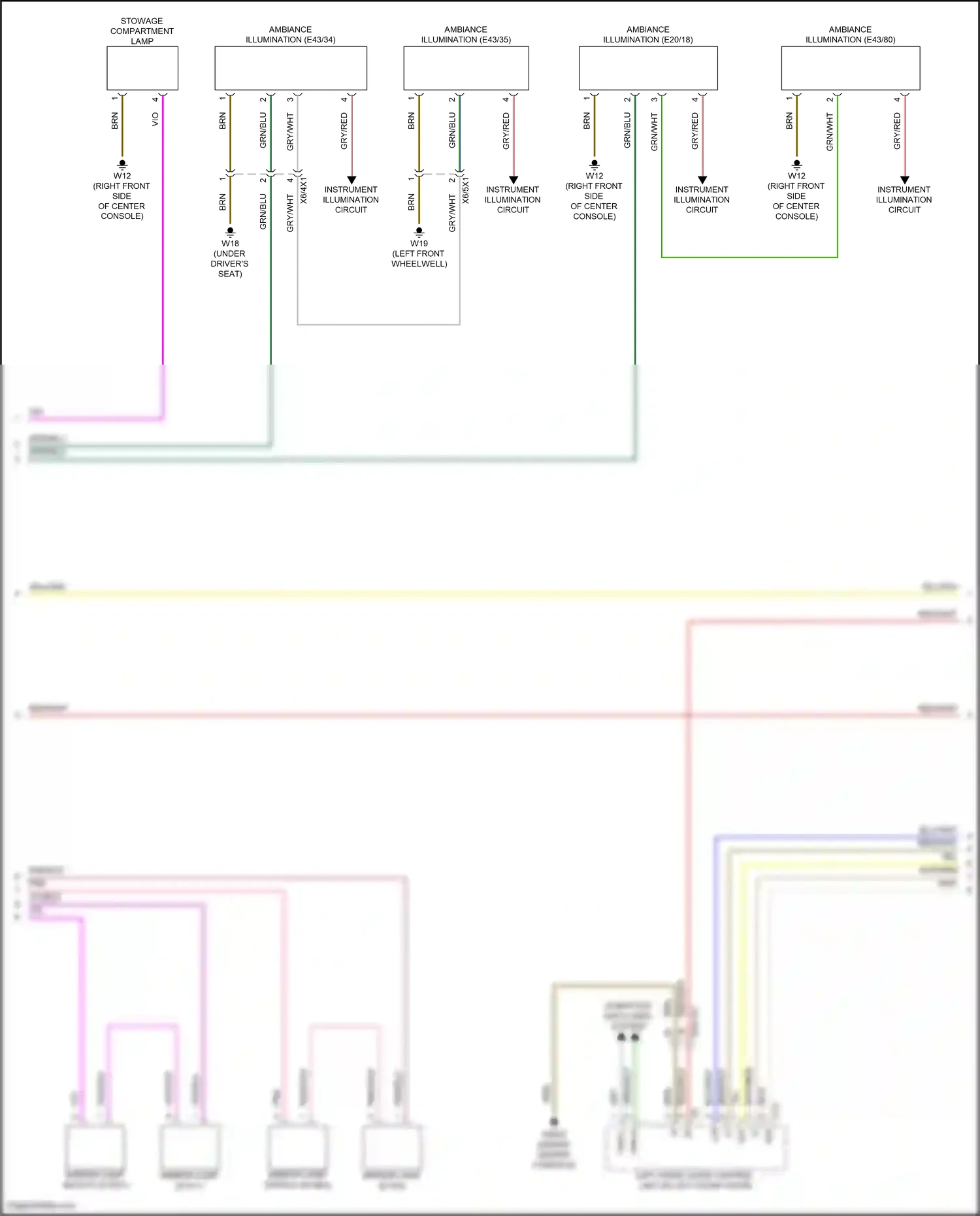 Wiring diagram computer data lines system for Mercedes-Benz GLC-class Coupe C254 (2023-2024) (63 of 73)