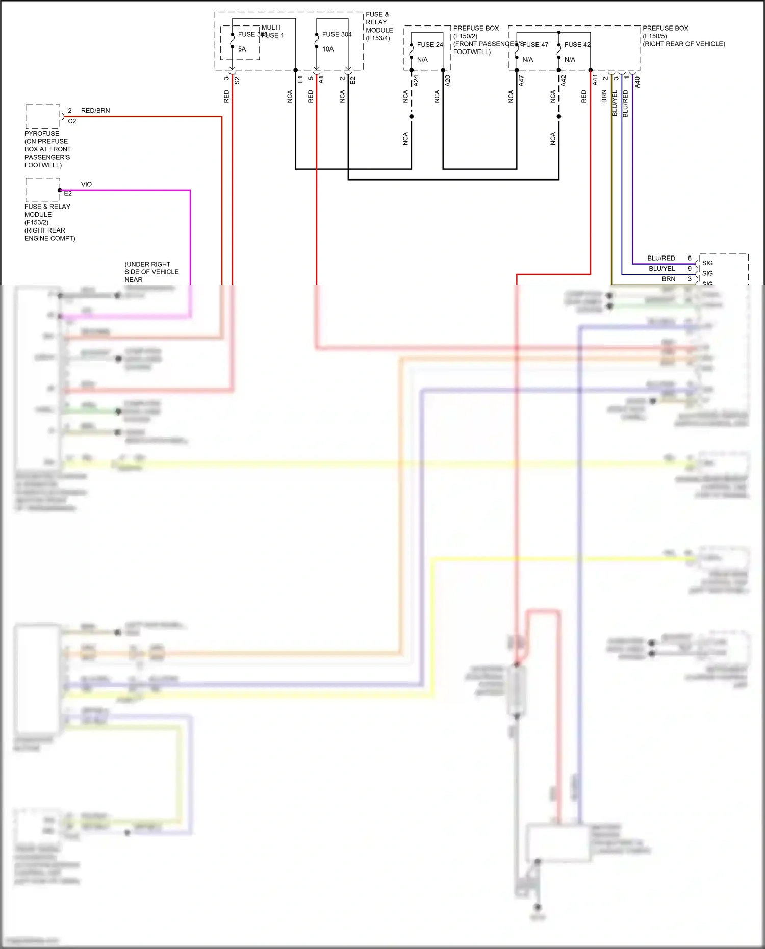 Wiring diagram computer data lines system for Mercedes-Benz GLC-class Coupe C254 (2023-2024) (69 of 73)