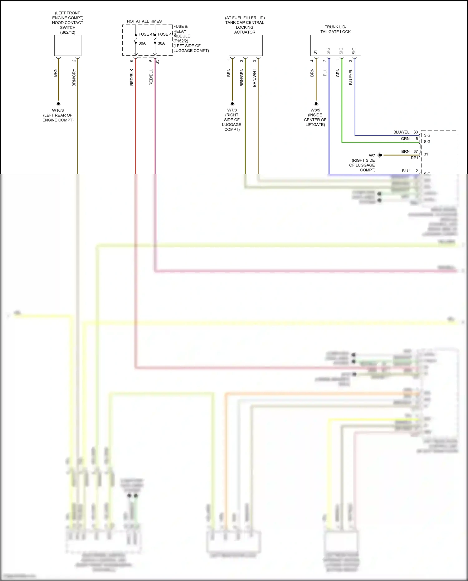 Wiring diagram computer data lines system for Mercedes-Benz GLC-class Coupe C254 (2023-2024) (43 of 73)
