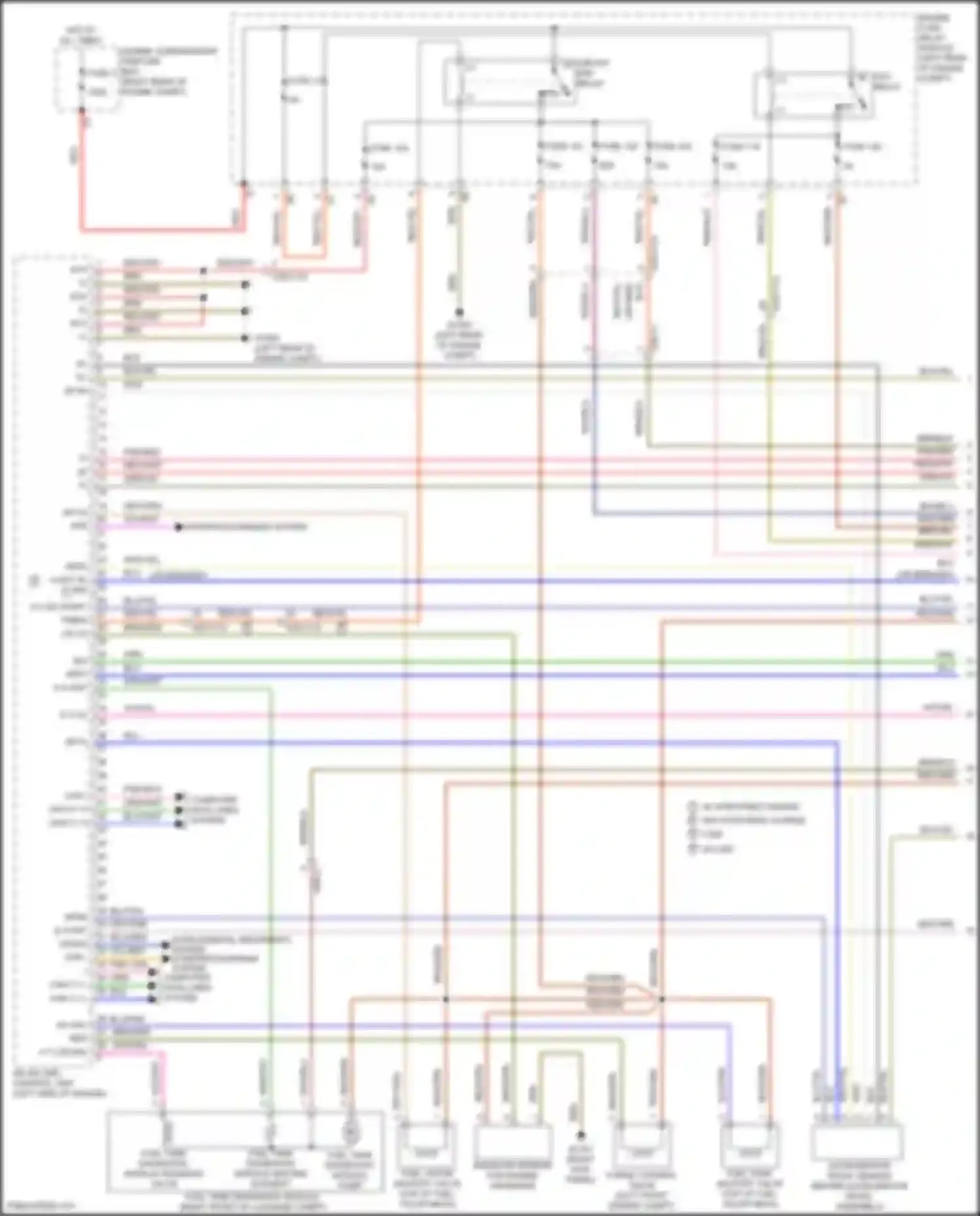Wiring diagram fuel tank diagnostic module heating element for Mercedes-Benz GLC-class X253 (2015-2019) (1 of 1)