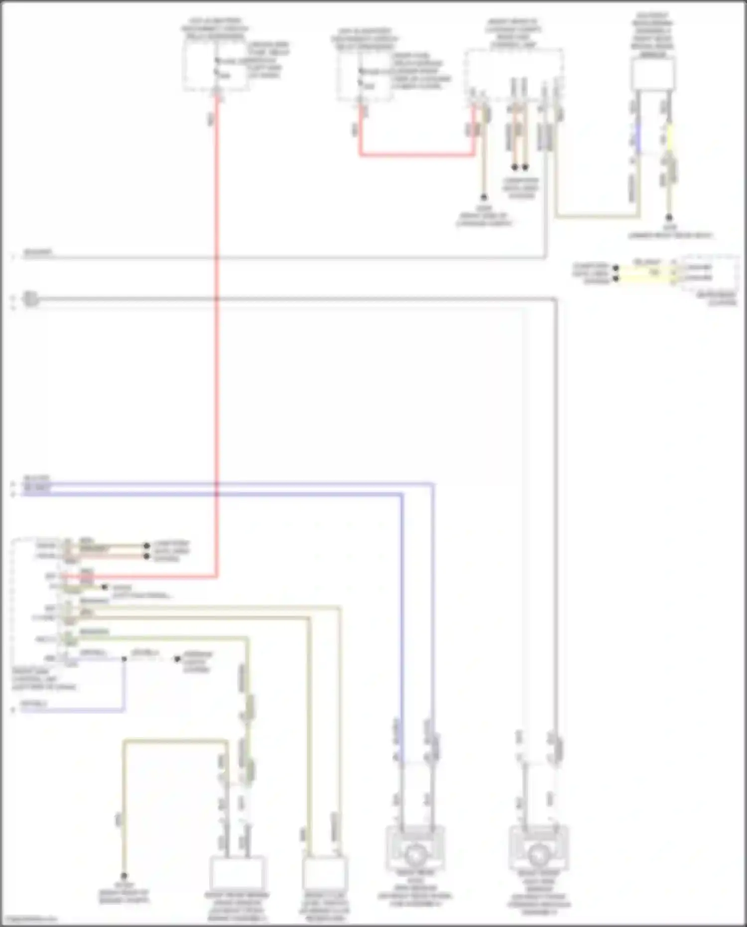 GLC-class Mercedes-Benz X254 (2022-2024): Anti-lock brakes circuit, coupe (2 of 2)