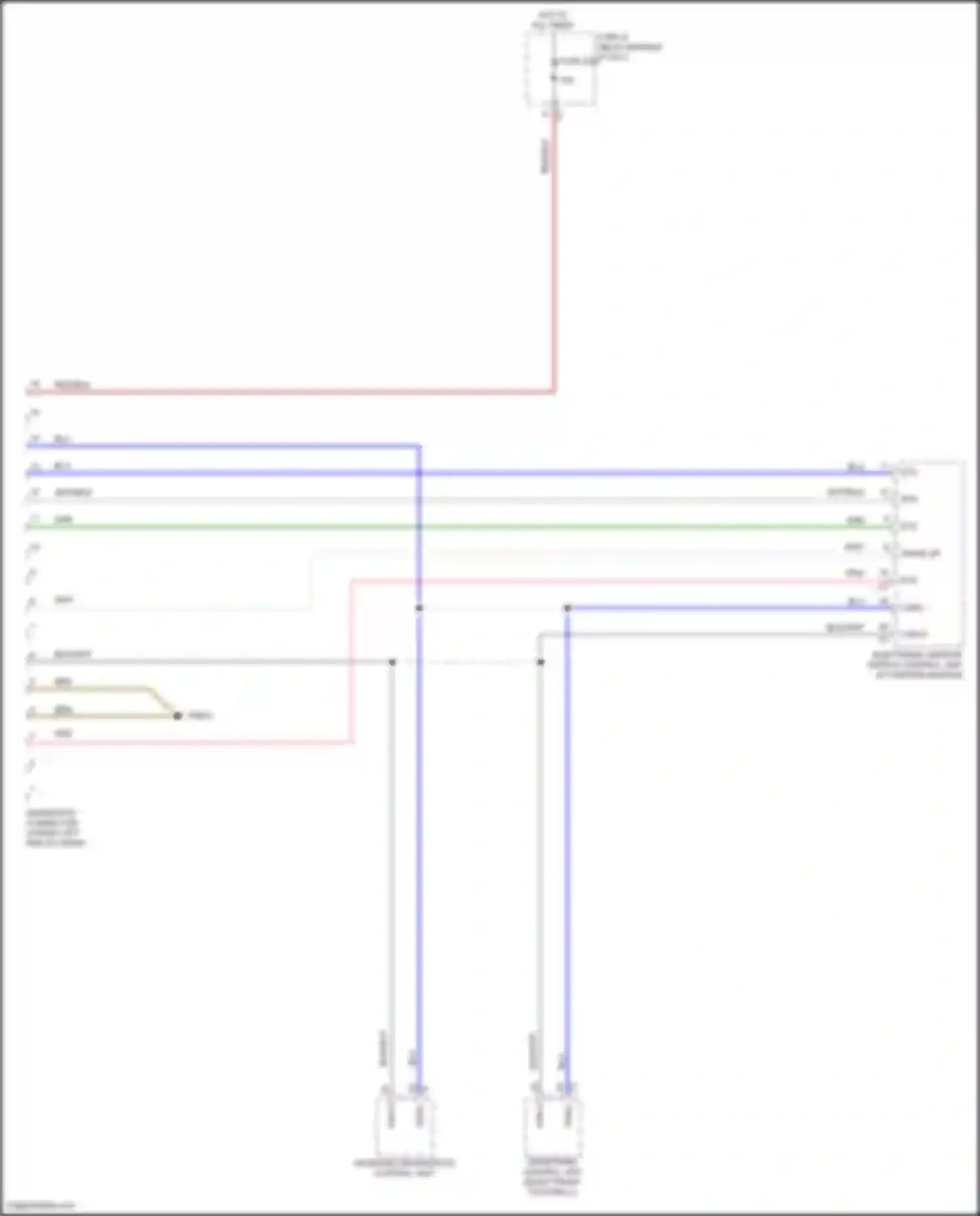 GLC-class Mercedes-Benz X254 (2022-2024): Data link connector circuit, suv