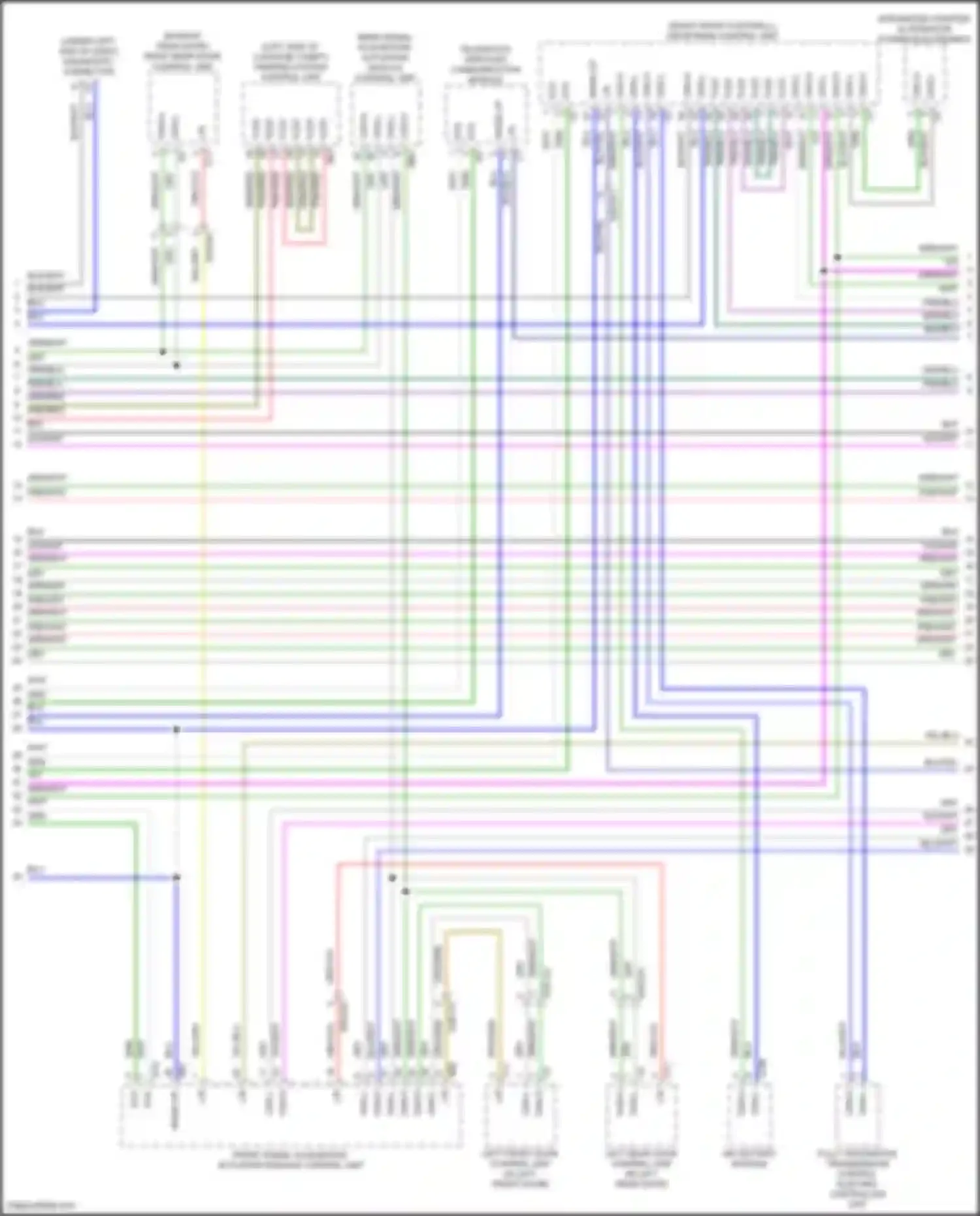 GLC-class Mercedes-Benz X254 (2022-2024): High/low bus circuit, suv (2 of 4)