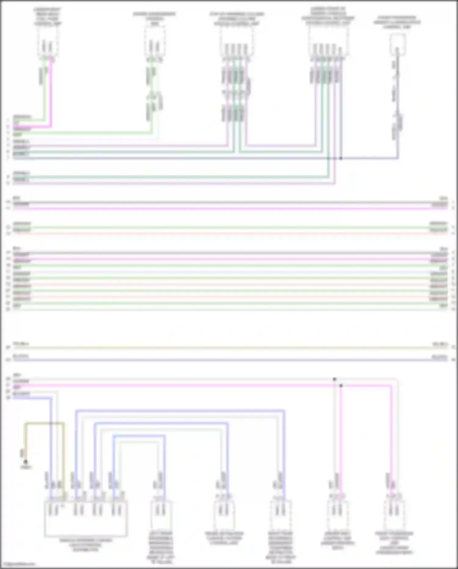 GLC-class Mercedes-Benz X254 (2022-2024): High/low bus circuit, suv (3 of 4)