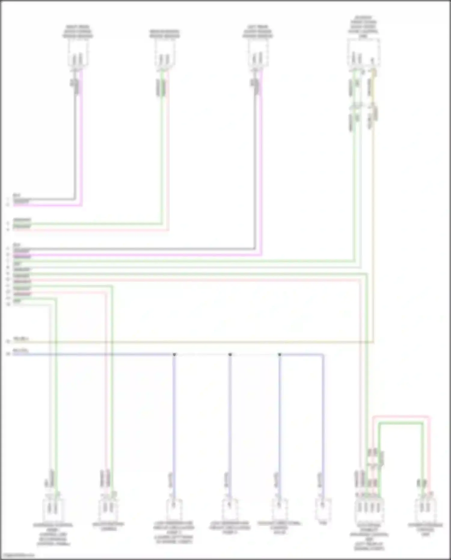 GLC-class Mercedes-Benz X254 (2022-2024): High/low bus circuit, suv (4 of 4)
