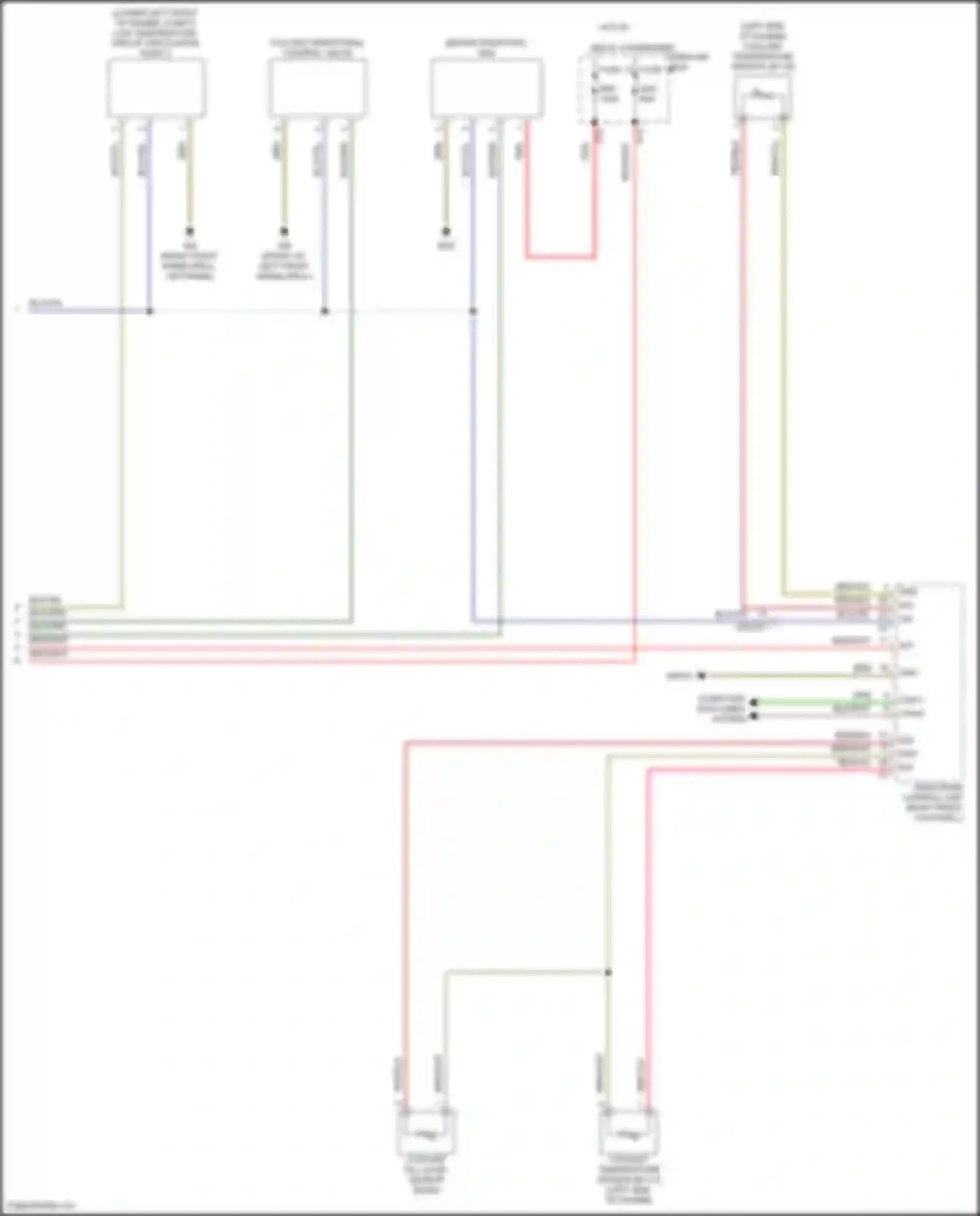 GLC-class Mercedes-Benz X254 (2022-2024): Cooling fan circuit, suv (2 of 2)