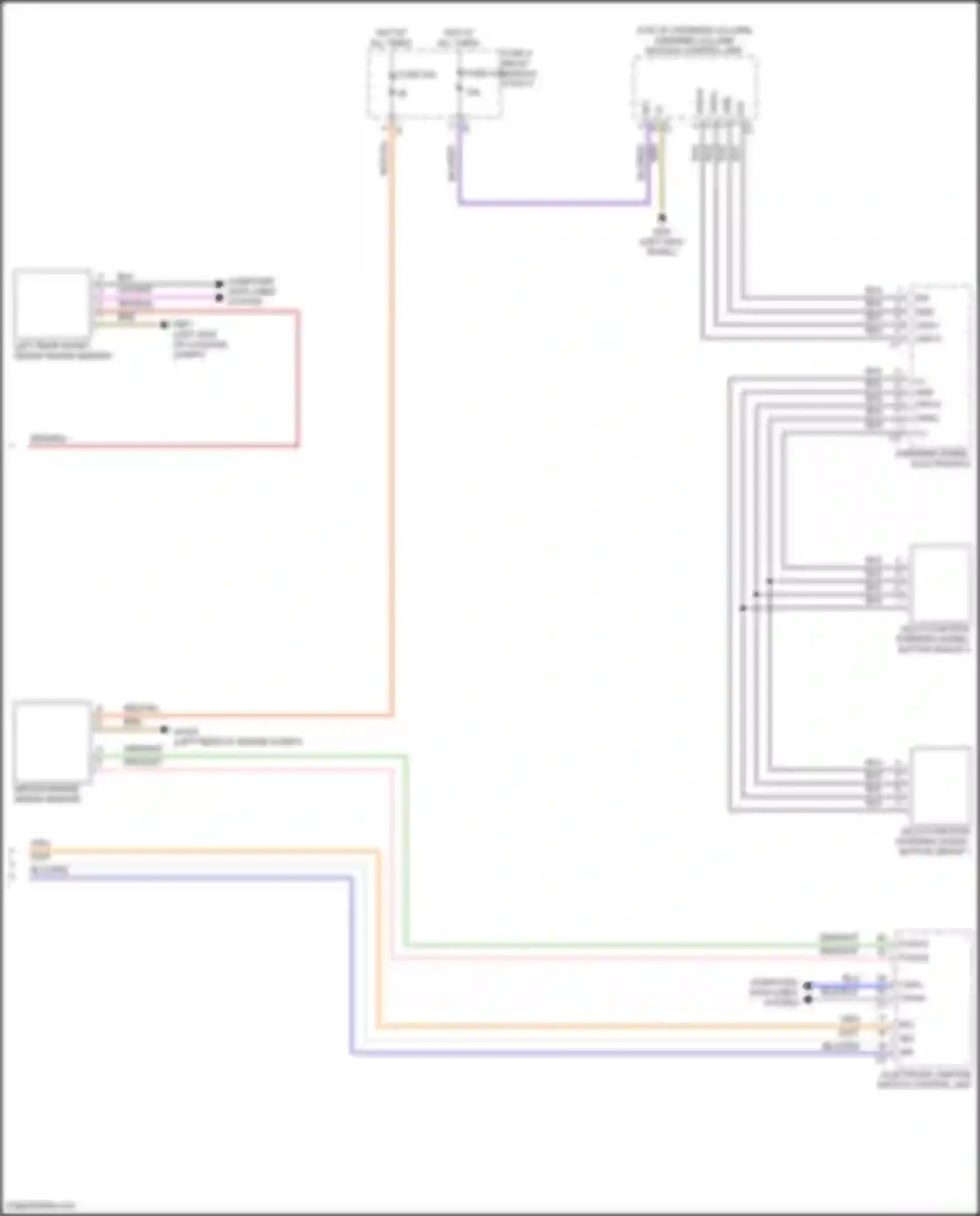 GLC-class Mercedes-Benz X254 (2022-2024): Cruise control circuit, suv (2 of 2)