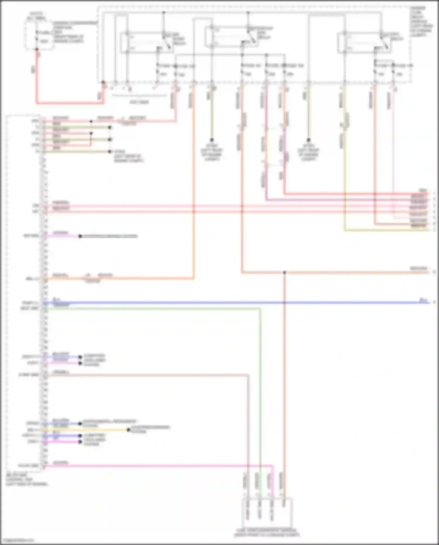 GLC-class Mercedes-Benz X254 (2022-2024): Wiring diagram engine performance 2.0l turbo, coupe (1 of 8)