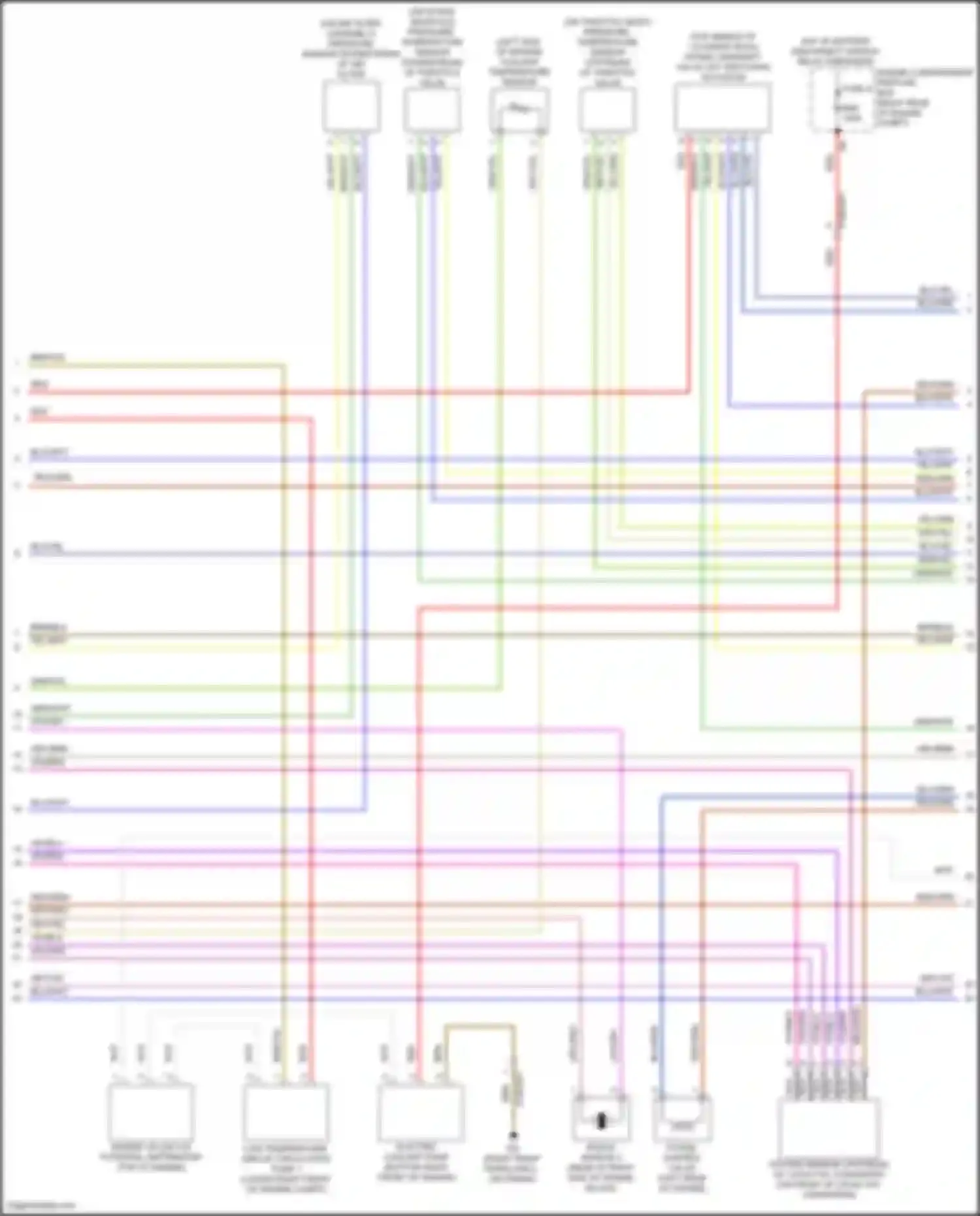 GLC-class Mercedes-Benz X254 (2022-2024): Wiring diagram engine performance 2.0l turbo, coupe (7 of 8)