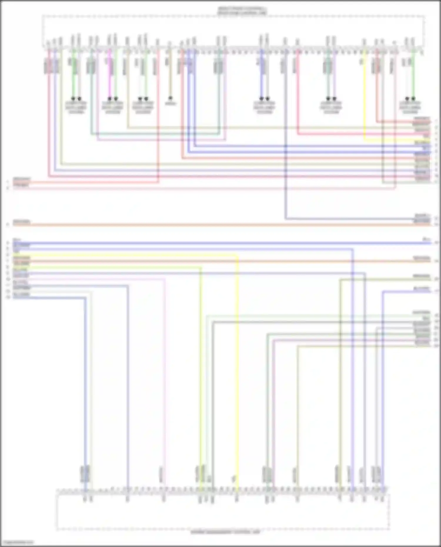 GLC-class Mercedes-Benz X254 (2022-2024): Wiring diagram engine performance 2.0l turbo, suv (5 of 9)