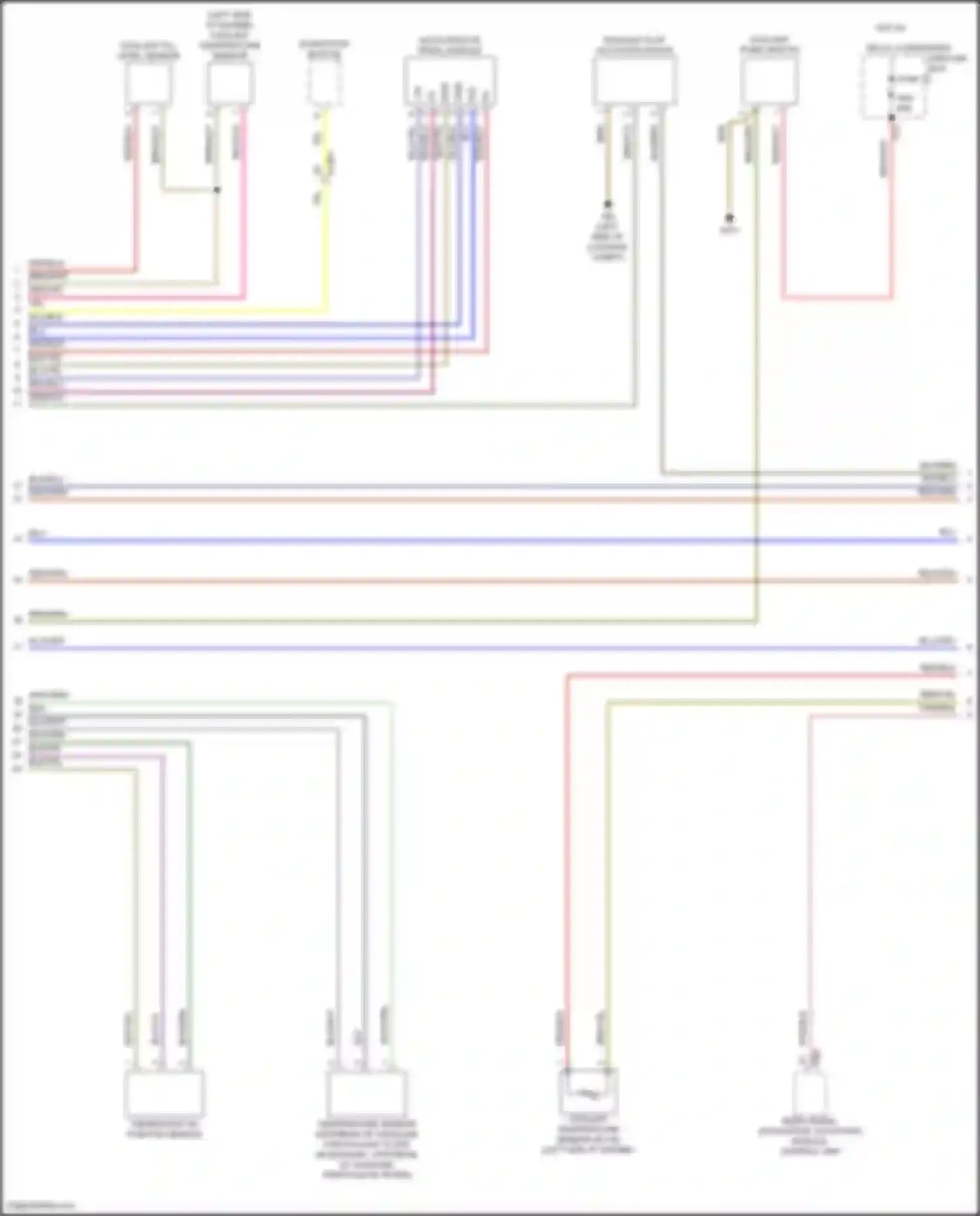 GLC-class Mercedes-Benz X254 (2022-2024): Wiring diagram engine performance 2.0l turbo, suv (6 of 9)
