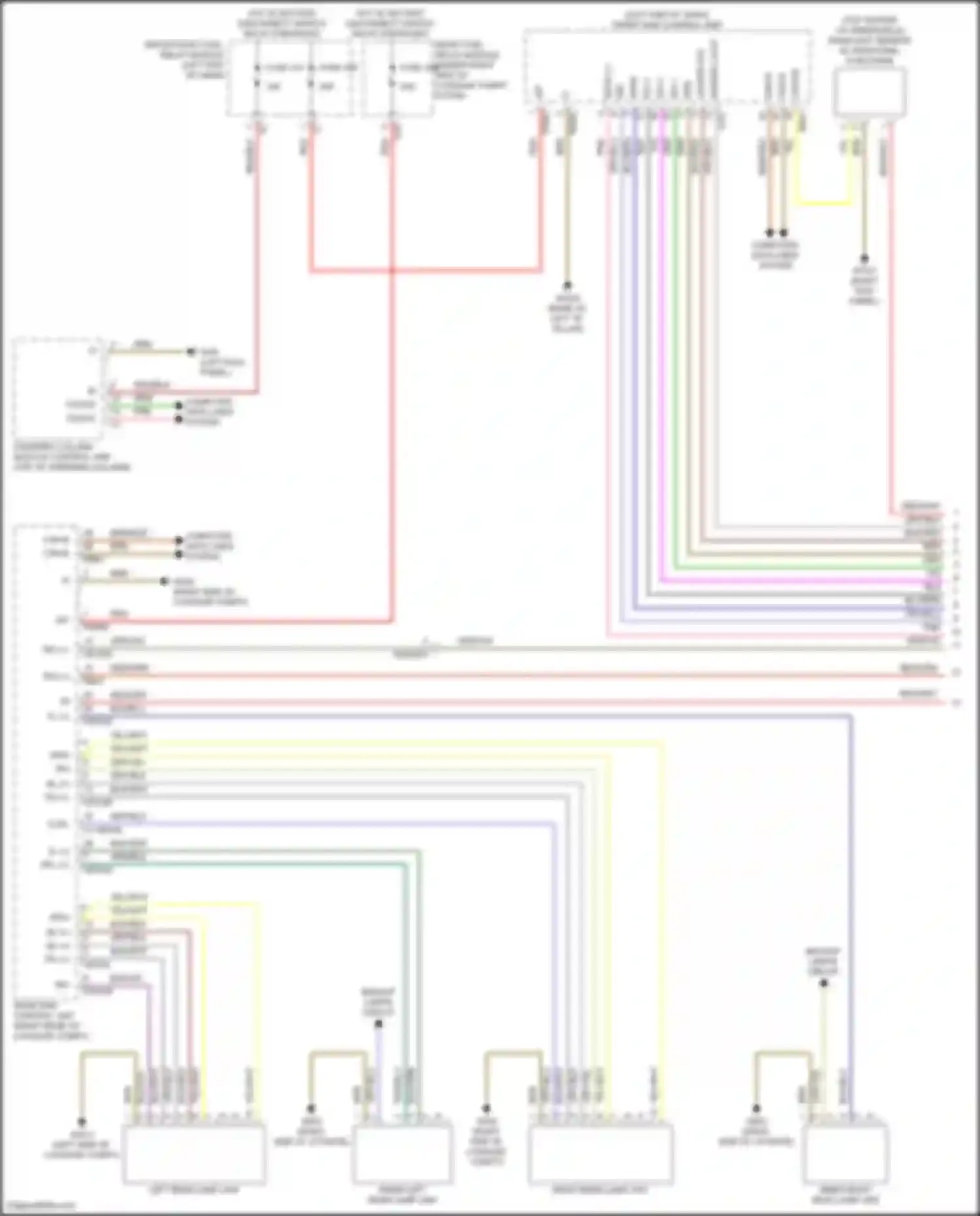 GLC-class Mercedes-Benz X254 (2022-2024): Exterior lamps circuit, coupe (1 of 3)