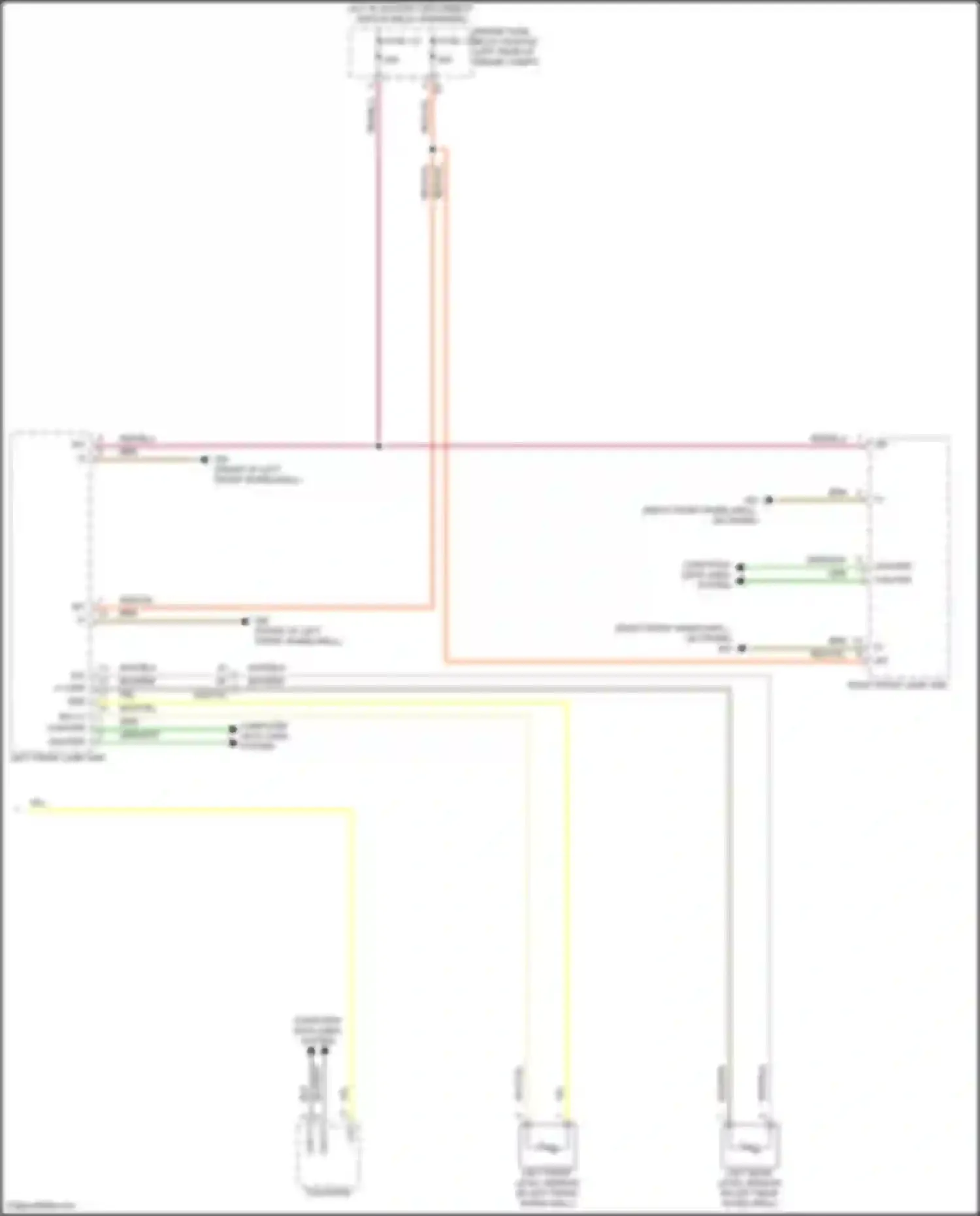 GLC-class Mercedes-Benz X254 (2022-2024): Exterior lamps circuit, coupe (3 of 3)