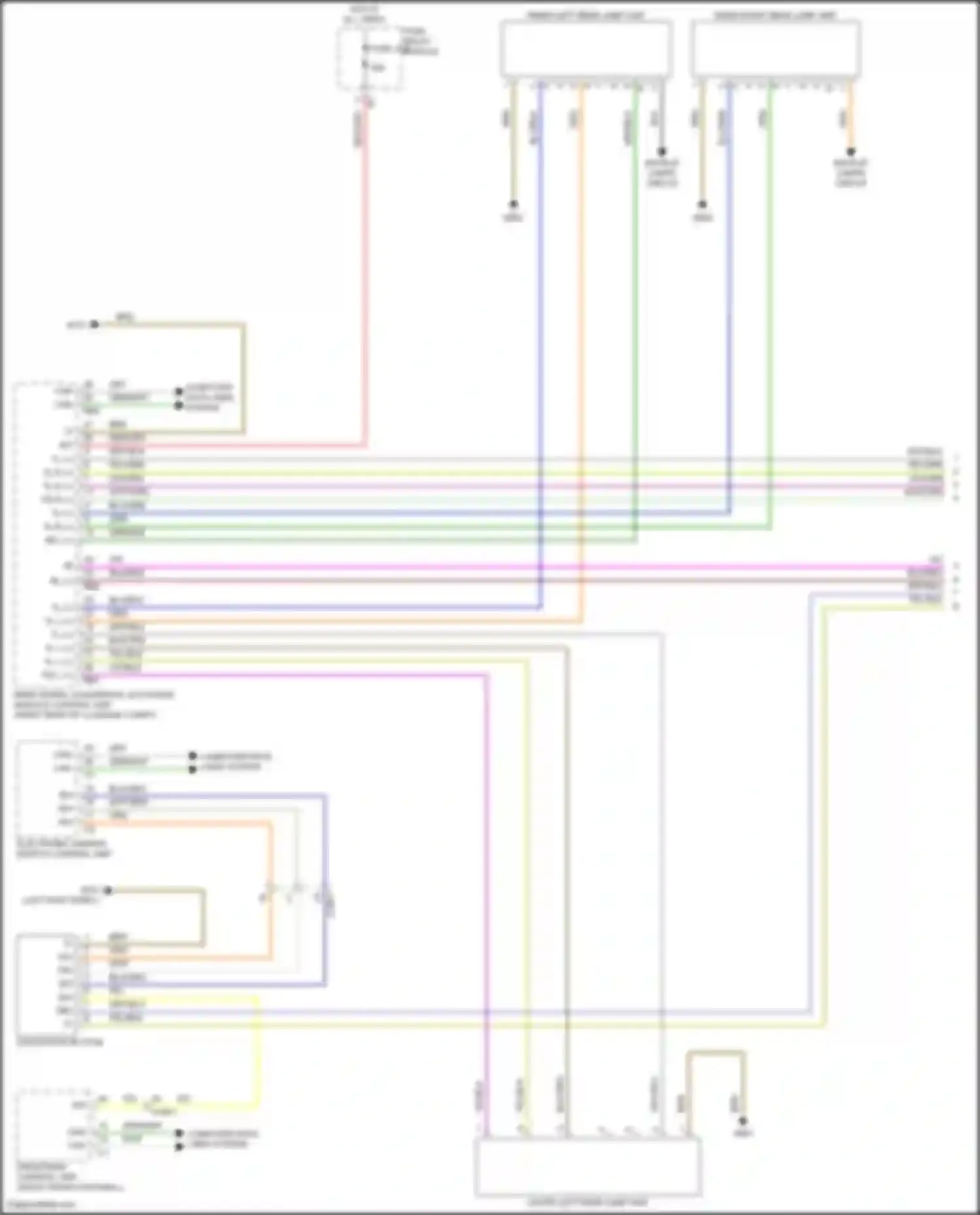 GLC-class Mercedes-Benz X254 (2022-2024): Exterior lamps circuit, suv (1 of 2)