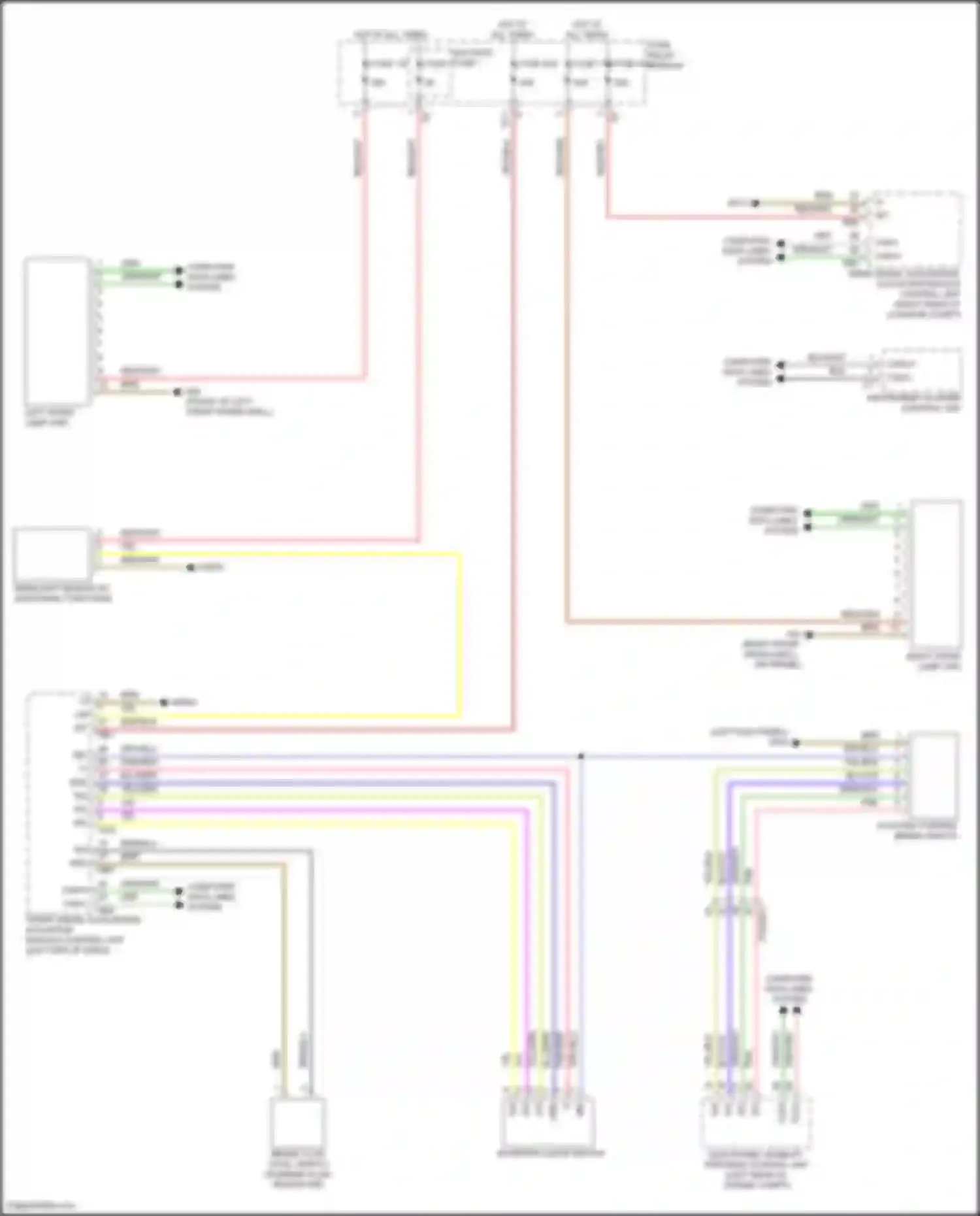 GLC-class Mercedes-Benz X254 (2022-2024): Headlights circuit, suv