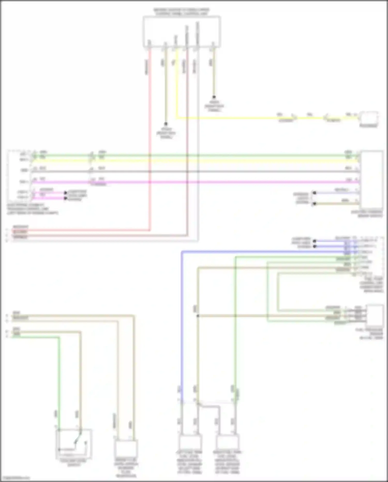 GLC-class Mercedes-Benz X254 (2022-2024): Instrument cluster circuit, coupe (2 of 2)