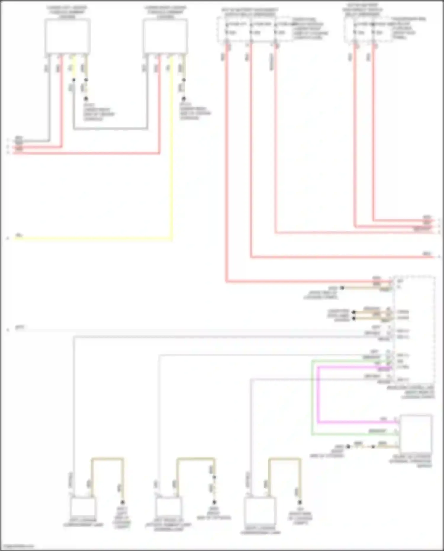 GLC-class Mercedes-Benz X254 (2022-2024): Courtesy lamps circuit, coupe (4 of 6)