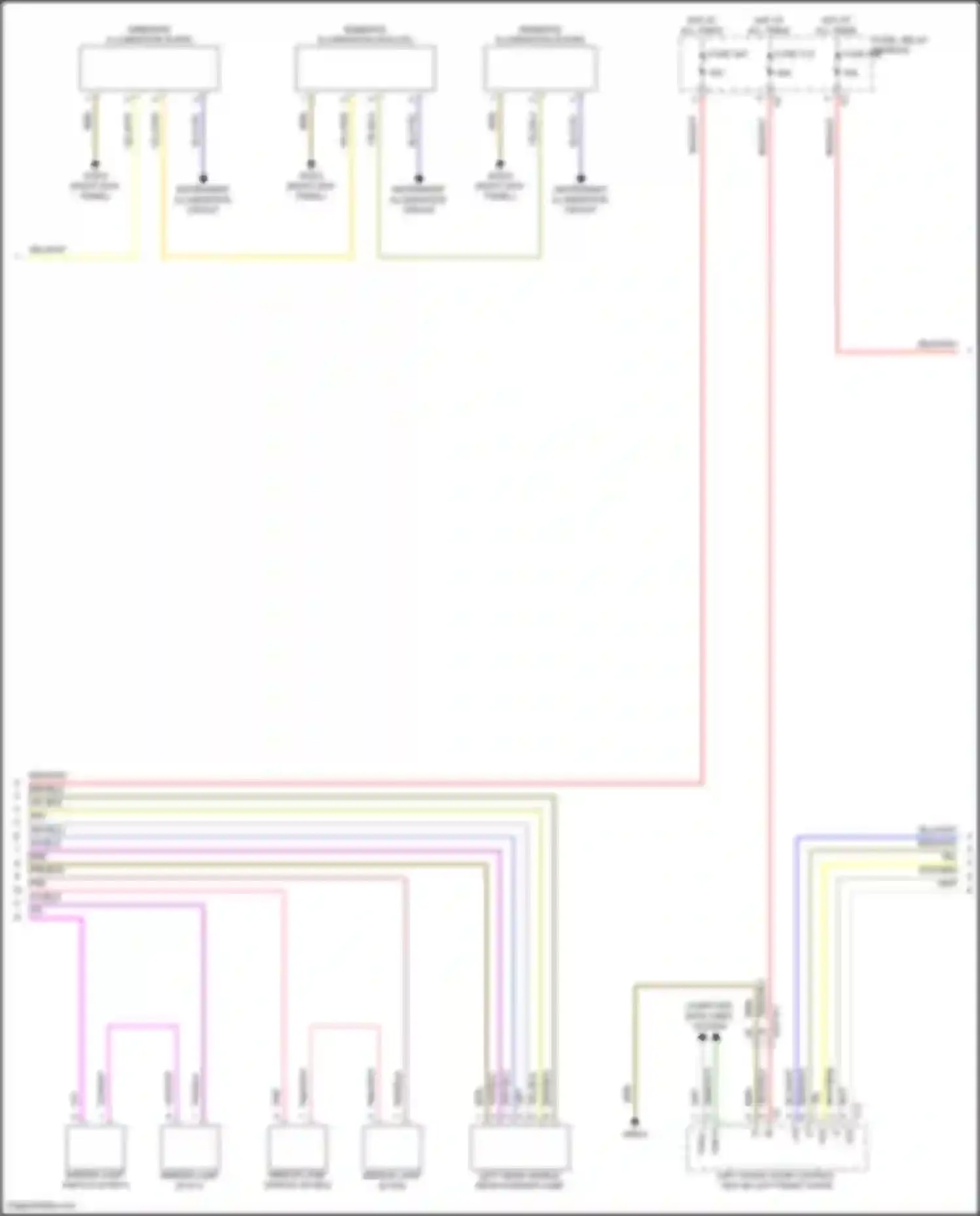 GLC-class Mercedes-Benz X254 (2022-2024): Courtesy lamps circuit, suv (4 of 7)