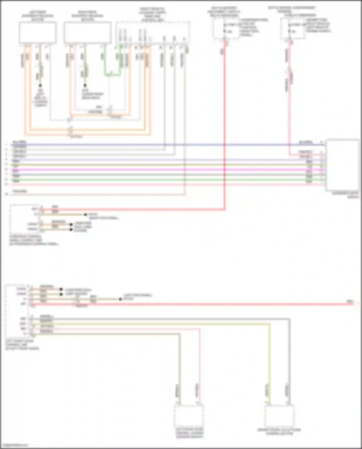 GLC-class Mercedes-Benz X254 (2022-2024): Instrument illumination circuit, coupe (2 of 3)