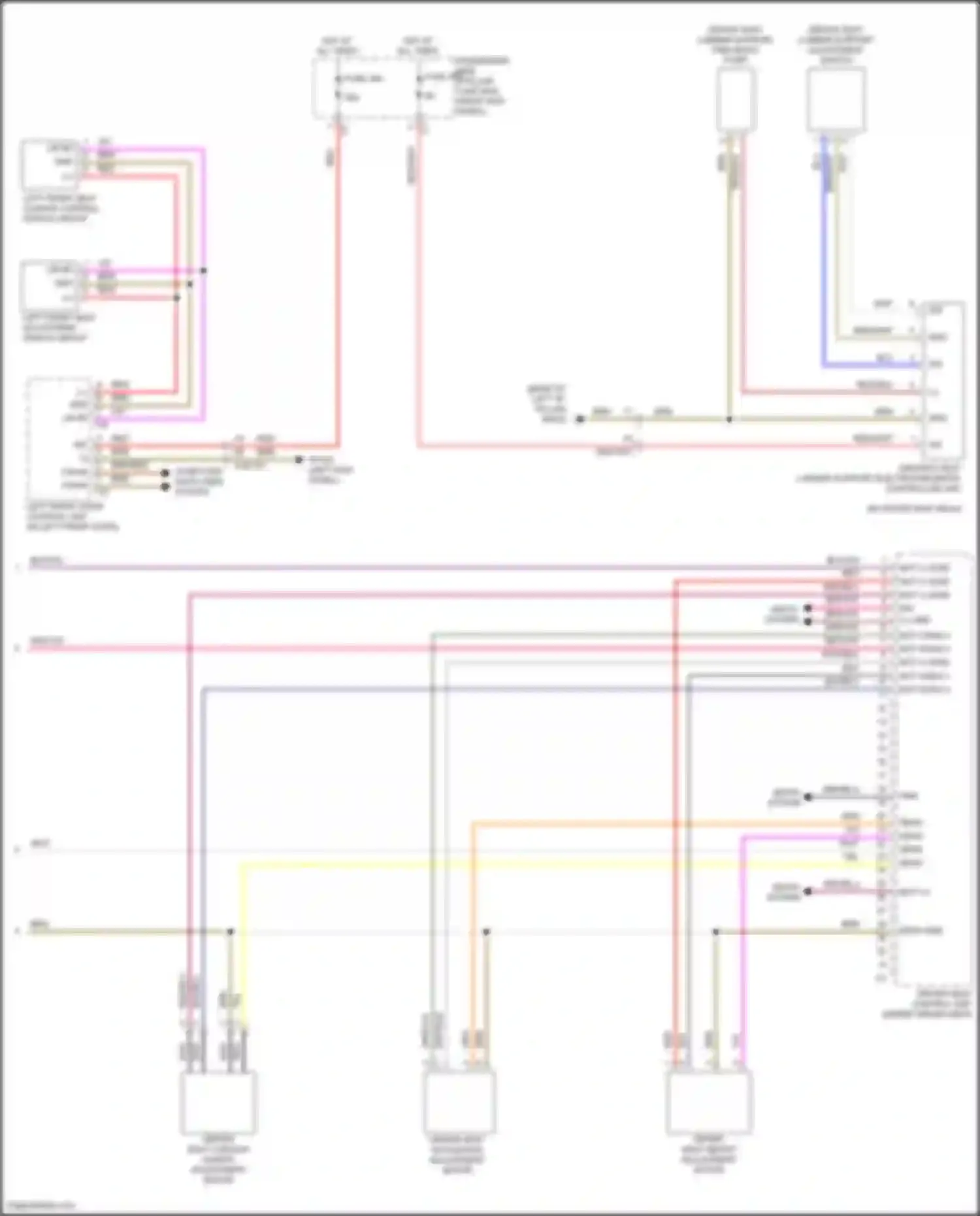 GLC-class Mercedes-Benz X254 (2022-2024): Driver"s memory seat circuit, coupe (2 of 2)