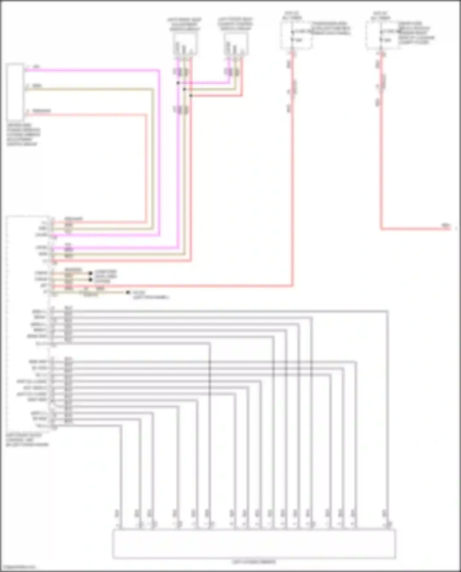 GLC-class Mercedes-Benz X254 (2022-2024): Memory mirrors circuit, coupe (1 of 2)