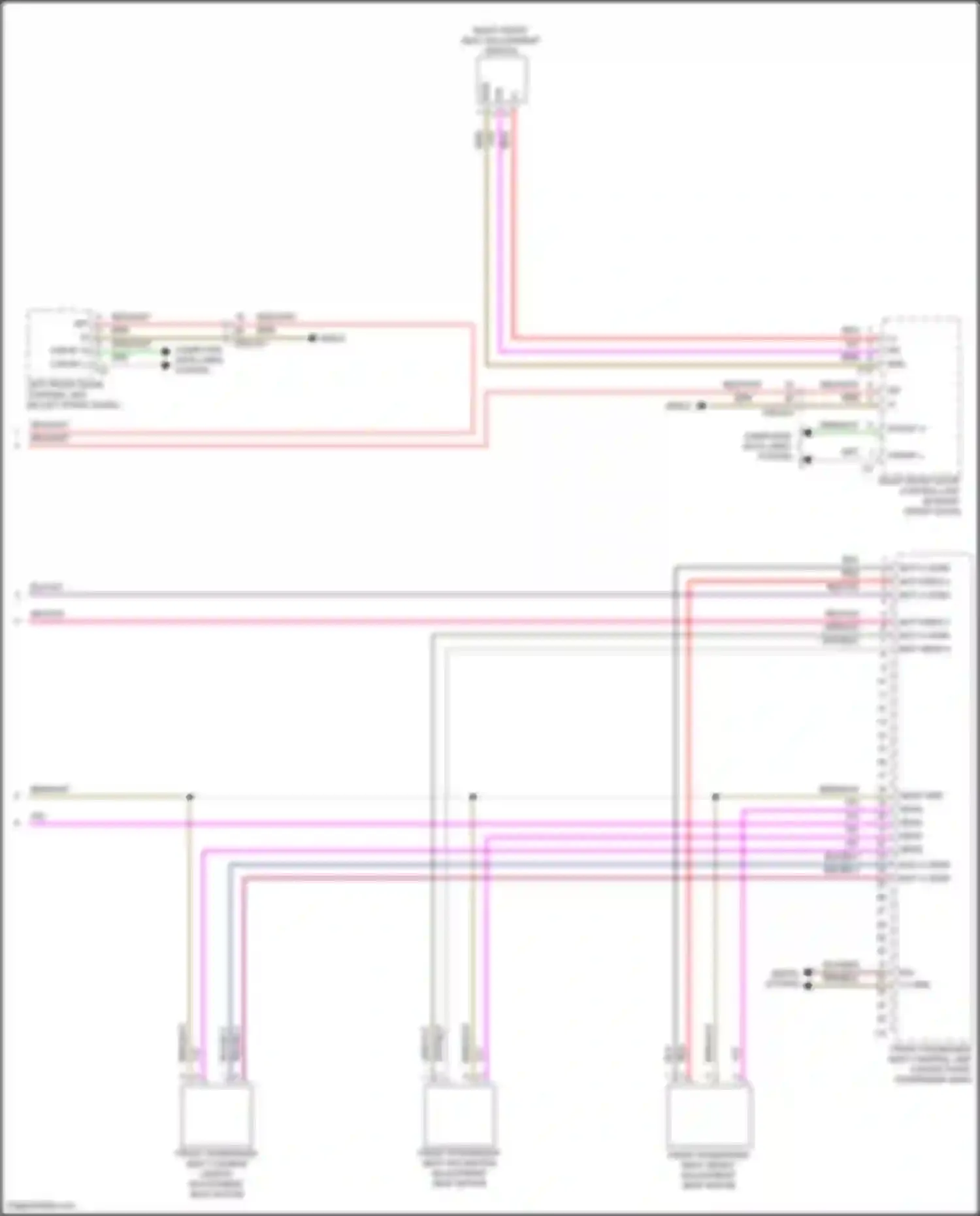 GLC-class Mercedes-Benz X254 (2022-2024): Passenger"s memory seat circuit, suv (2 of 2)
