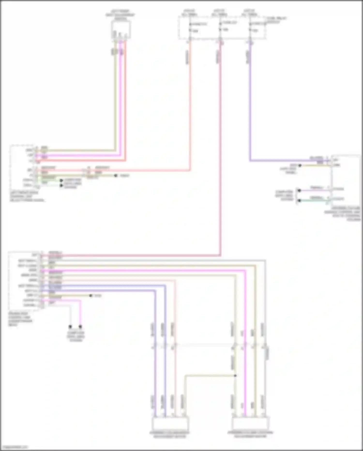GLC-class Mercedes-Benz X254 (2022-2024): Steering column memory circuit, suv