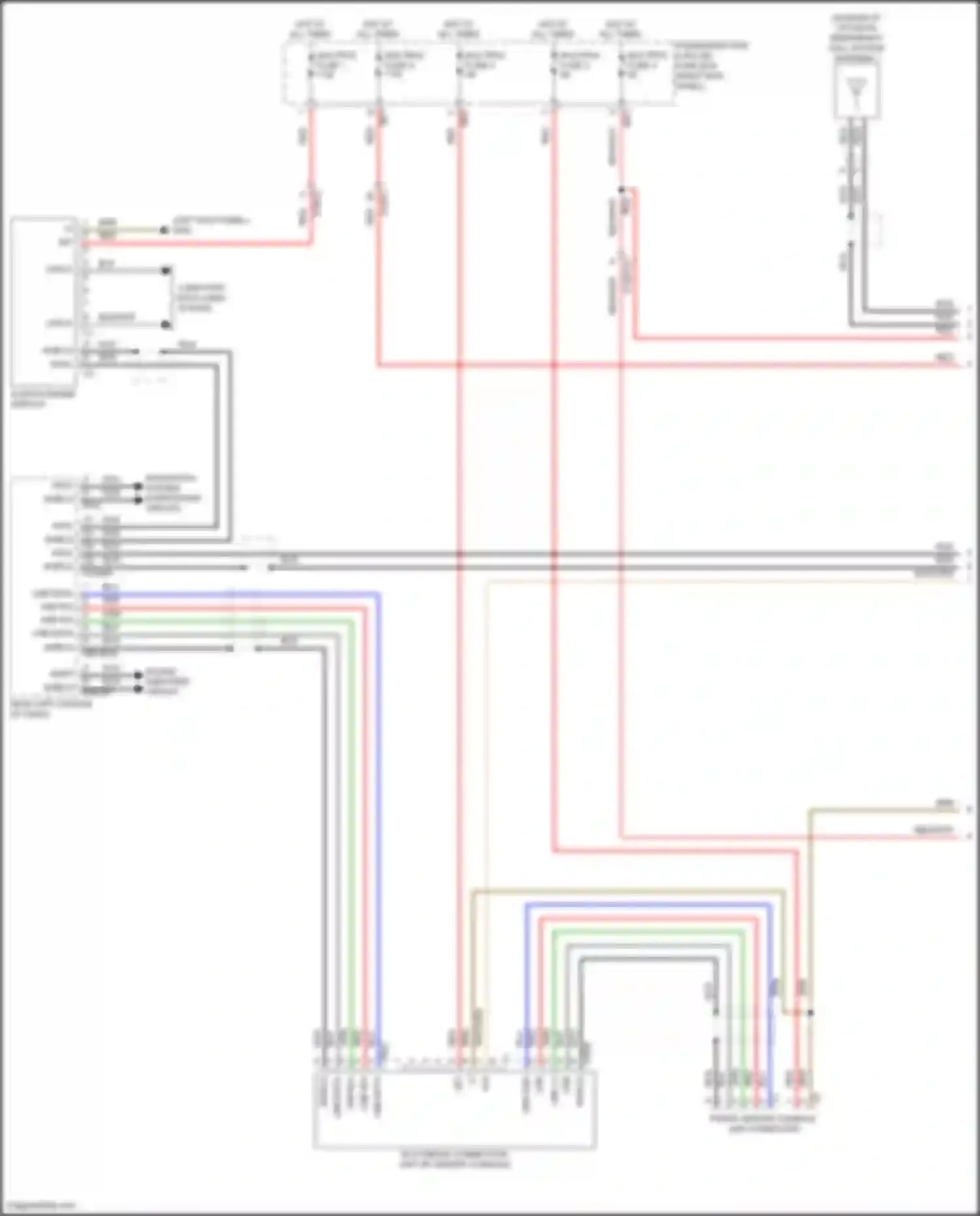 GLC-class Mercedes-Benz X254 (2022-2024): Comand actuation circuit, coupe (1 of 4)
