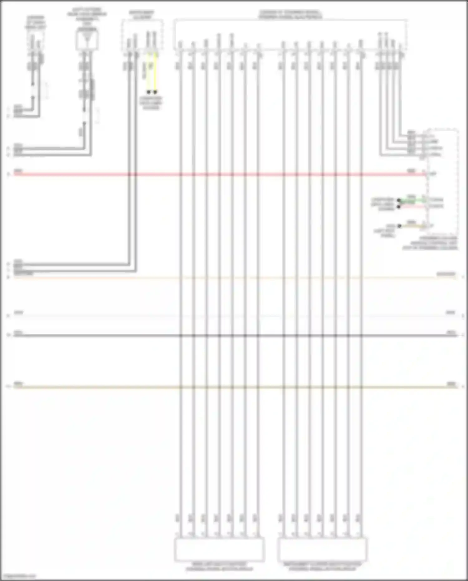 GLC-class Mercedes-Benz X254 (2022-2024): Comand actuation circuit, coupe (3 of 4)