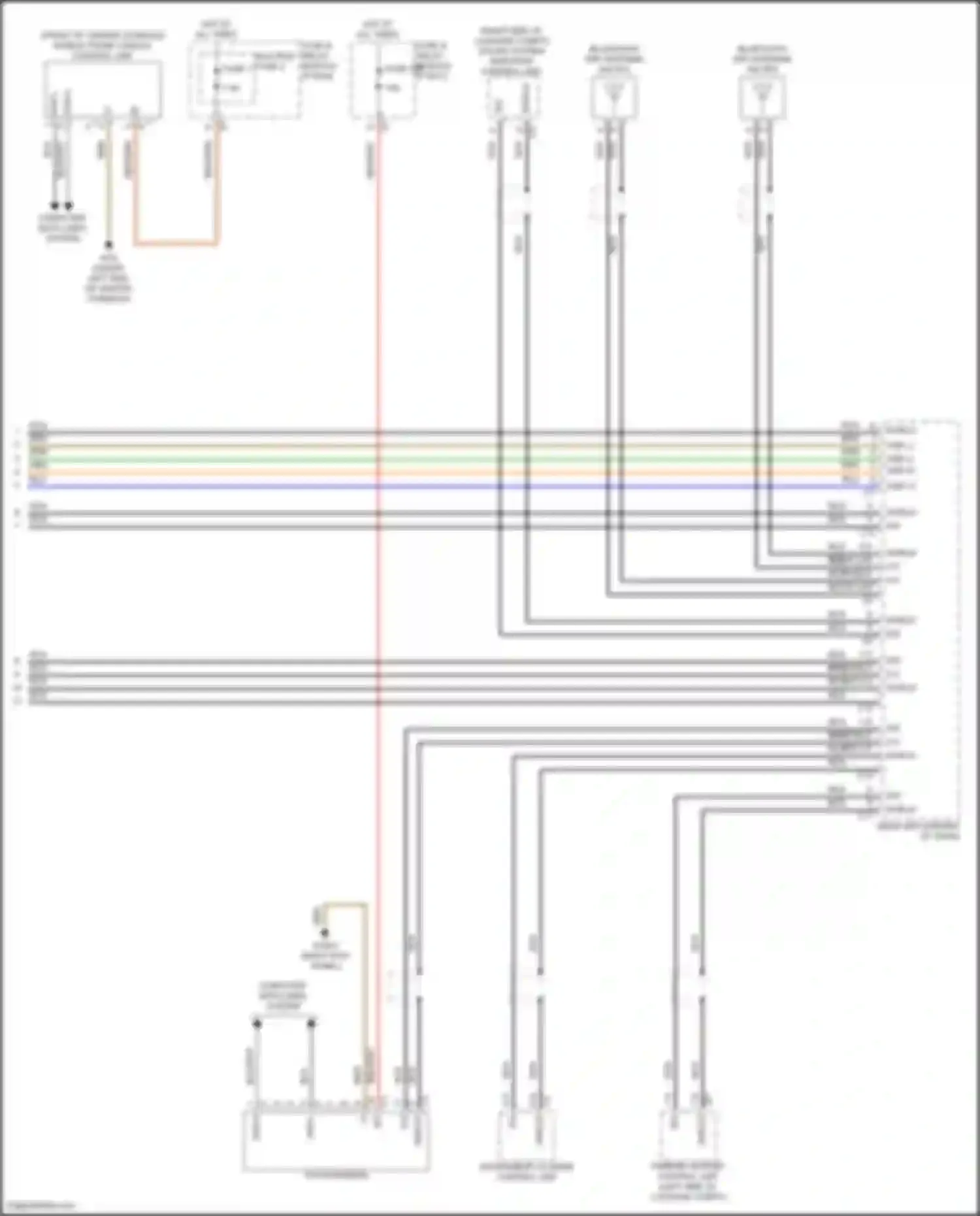 GLC-class Mercedes-Benz X254 (2022-2024): Comand actuation circuit, suv (3 of 3)
