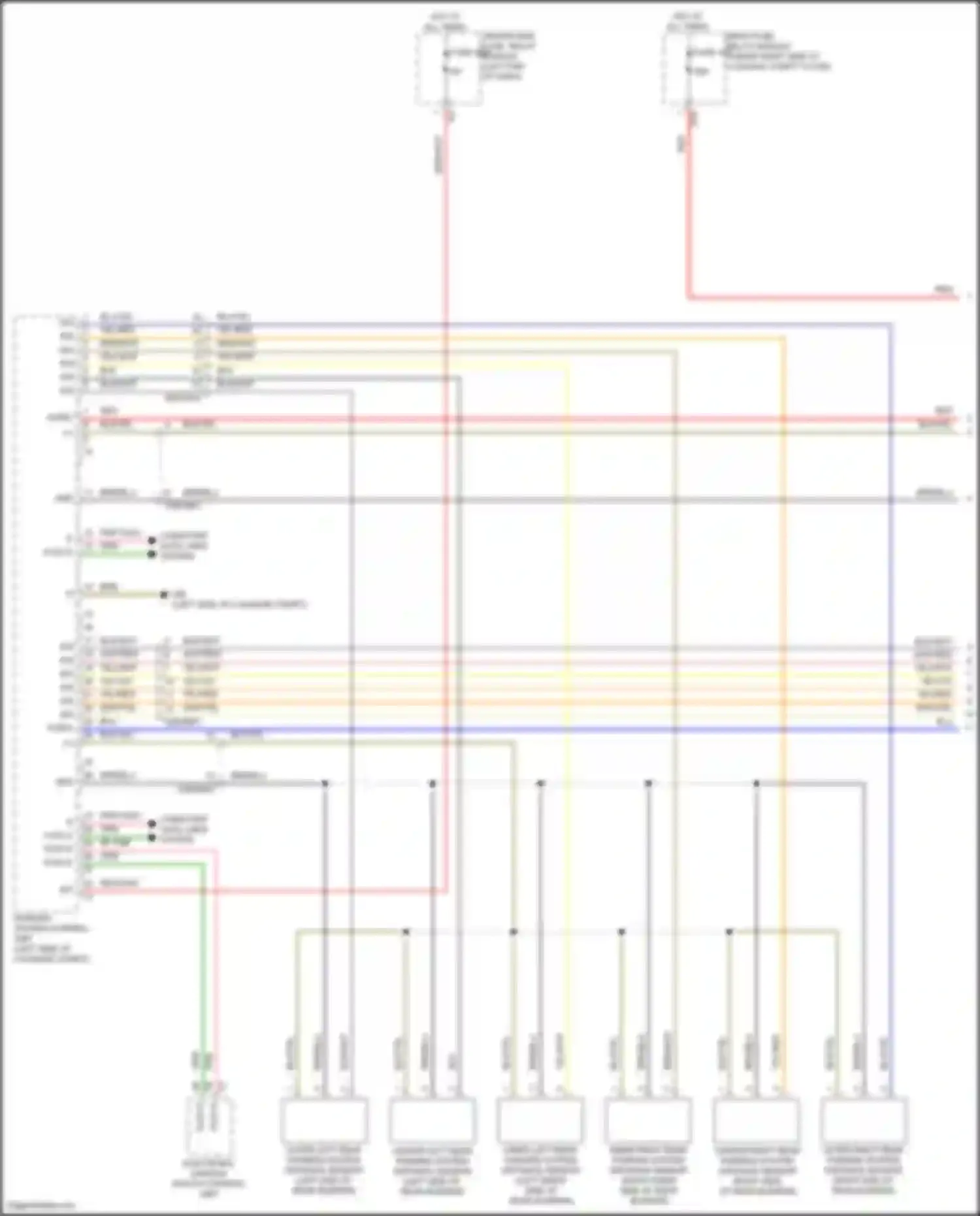 GLC-class Mercedes-Benz X254 (2022-2024): Parktronic circuit, coupe (1 of 3)
