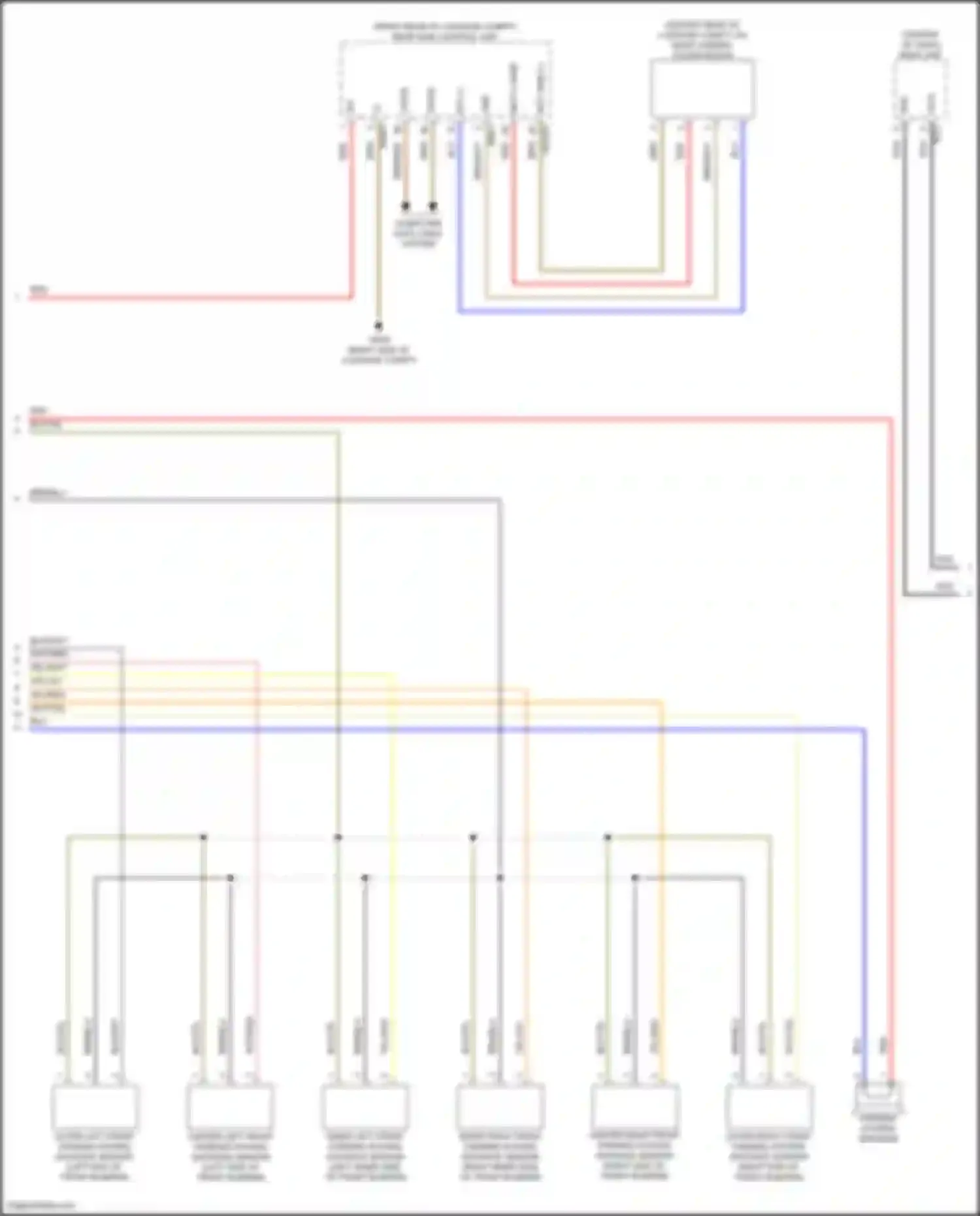 GLC-class Mercedes-Benz X254 (2022-2024): Parktronic circuit, coupe (2 of 3)