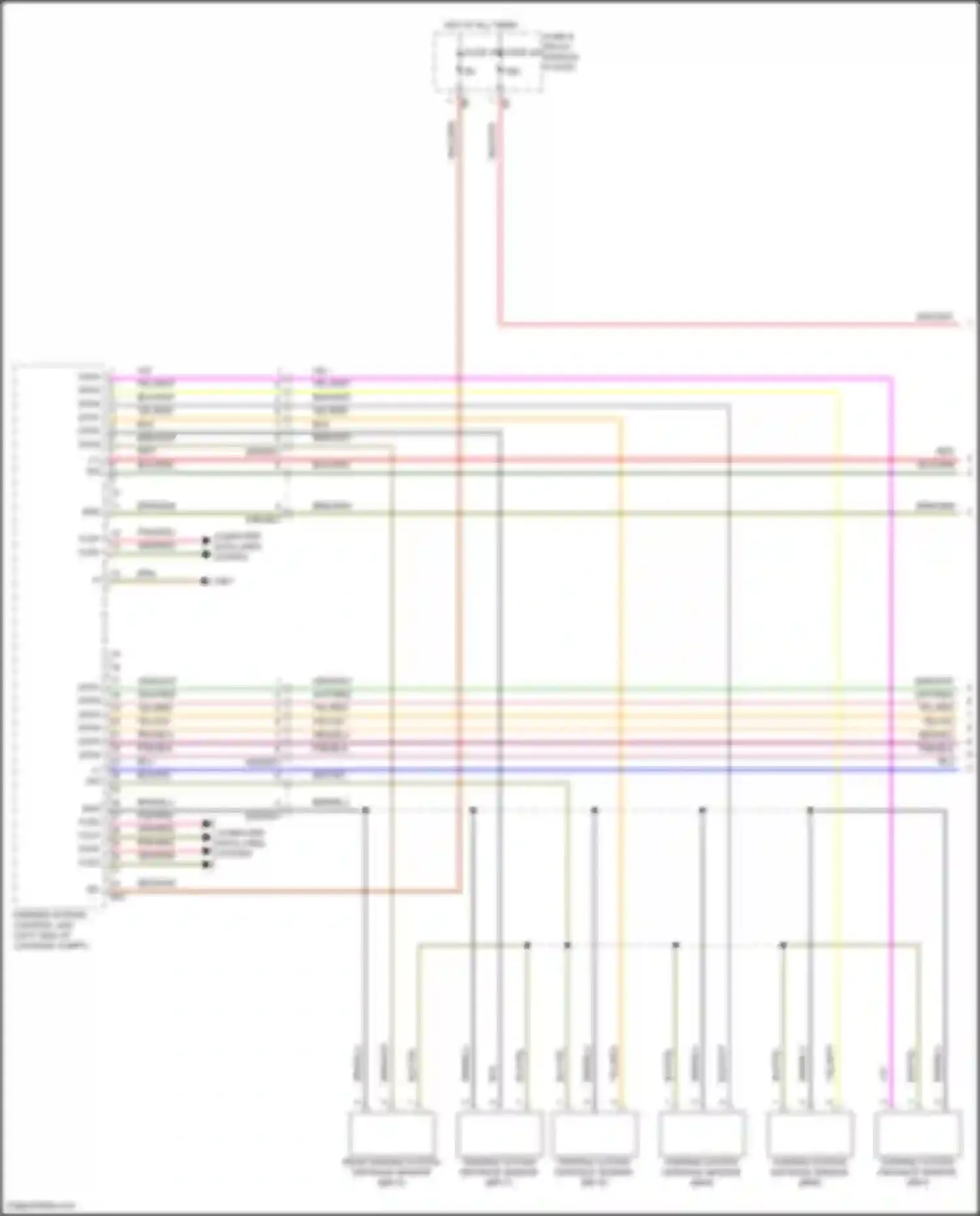 GLC-class Mercedes-Benz X254 (2022-2024): Parktronic circuit, suv (1 of 3)