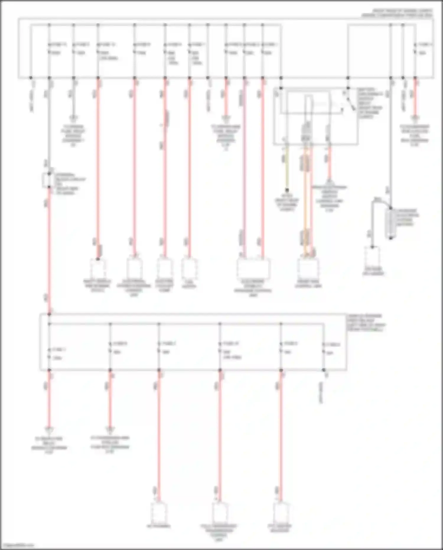 GLC-class Mercedes-Benz X254 (2022-2024): Power distribution circuit, coupe (1 of 7)