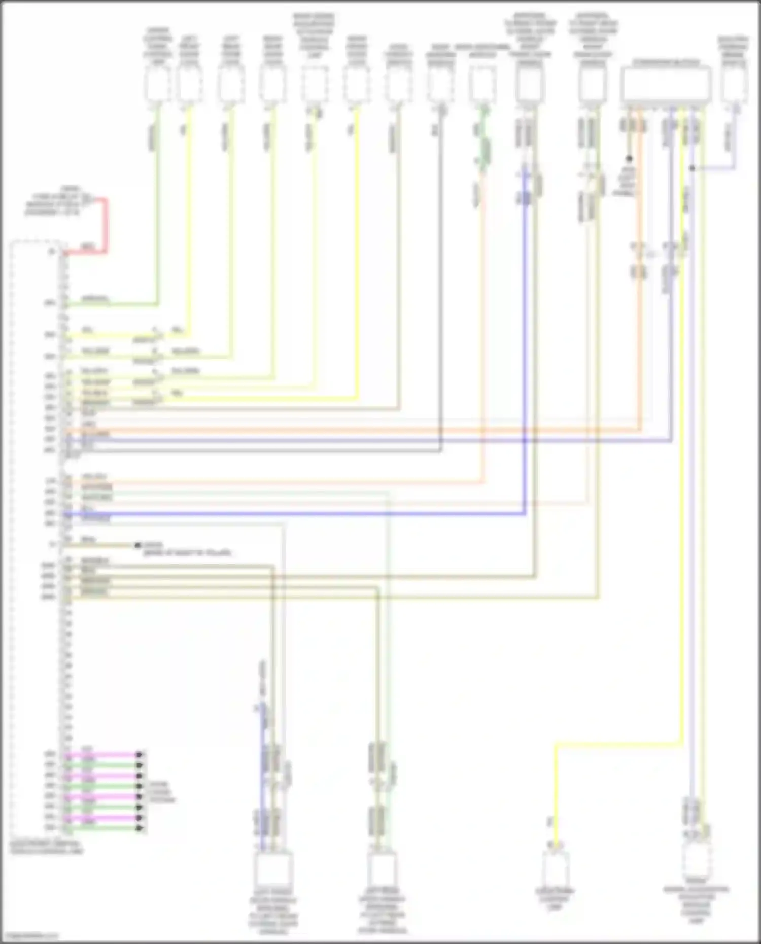 GLC-class Mercedes-Benz X254 (2022-2024): Power distribution circuit, suv (8 of 9)