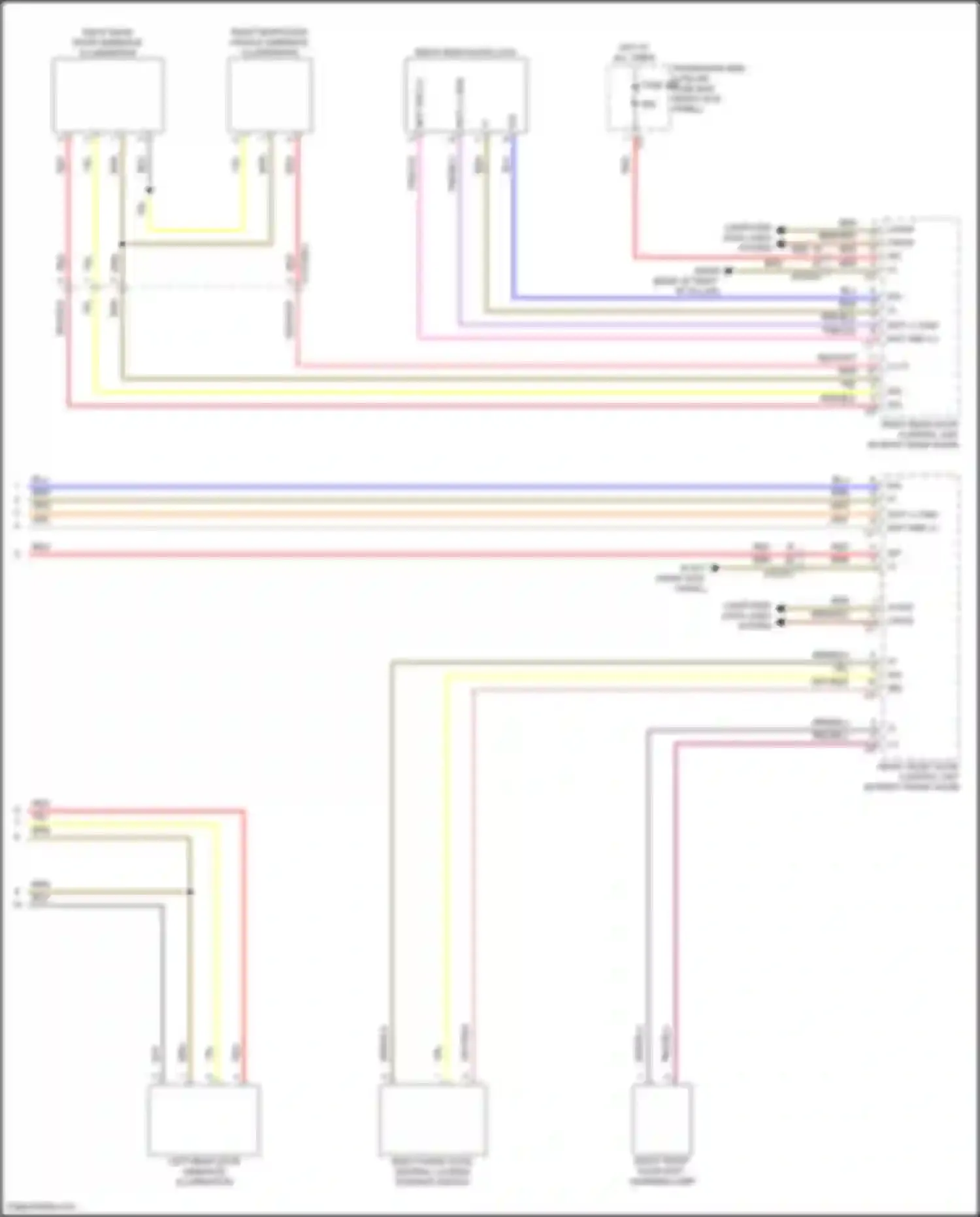 GLC-class Mercedes-Benz X254 (2022-2024): Automatic door locks circuit, coupe (3 of 3)