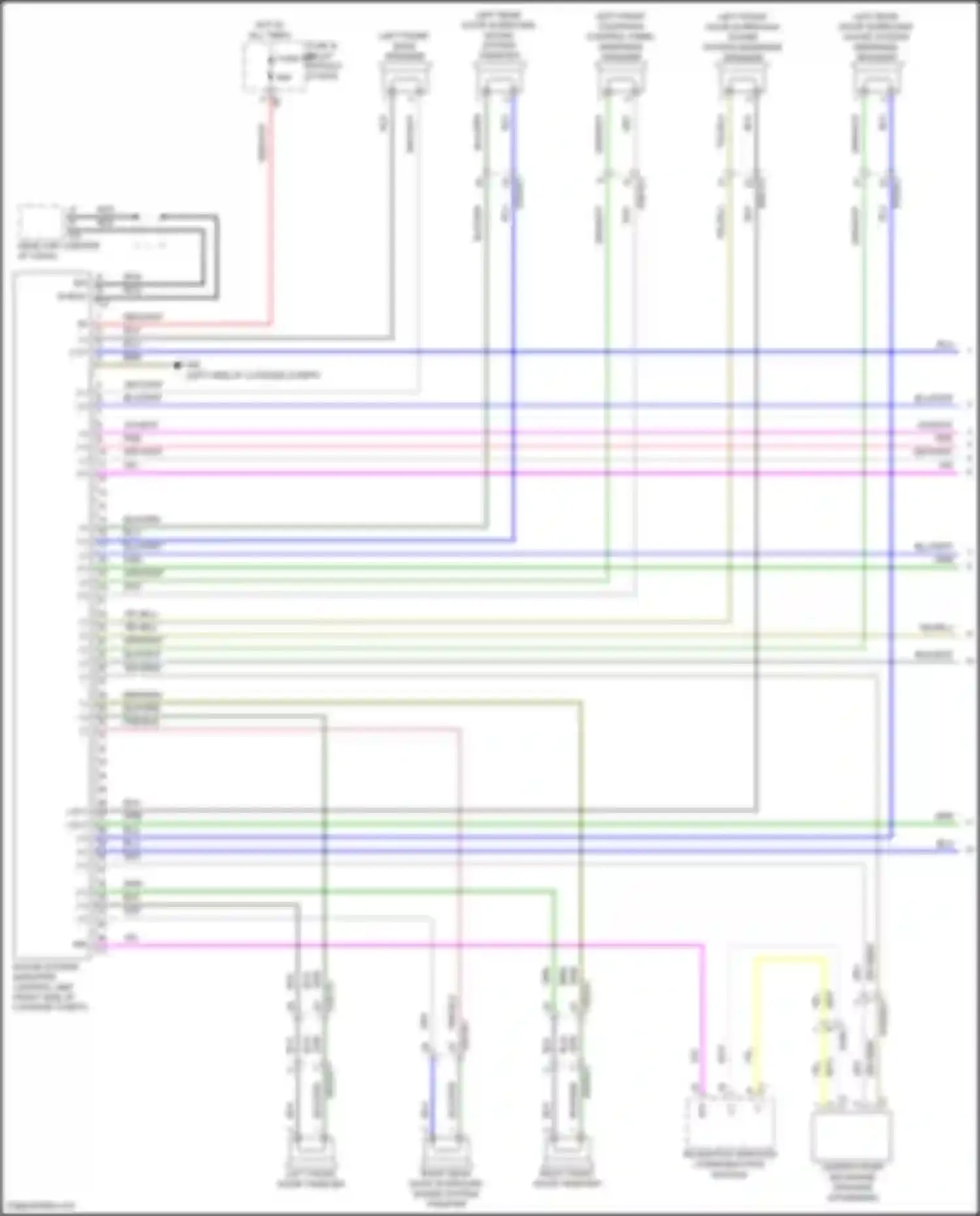 GLC-class Mercedes-Benz X254 (2022-2024): Sound amplifier circuit, suv (1 of 2)