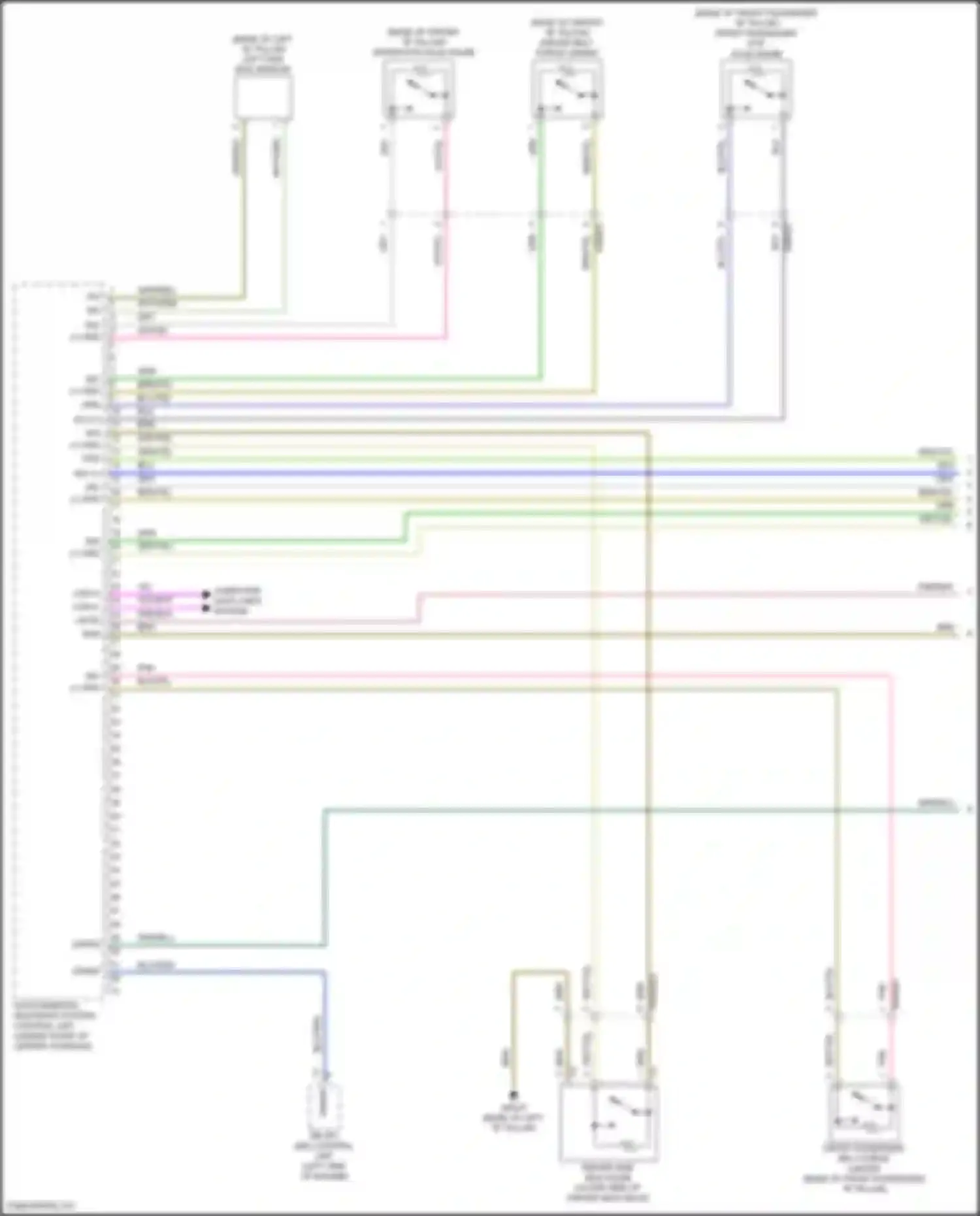 GLC-class Mercedes-Benz X254 (2022-2024): Supplemental restraint circuit, coupe (1 of 4)