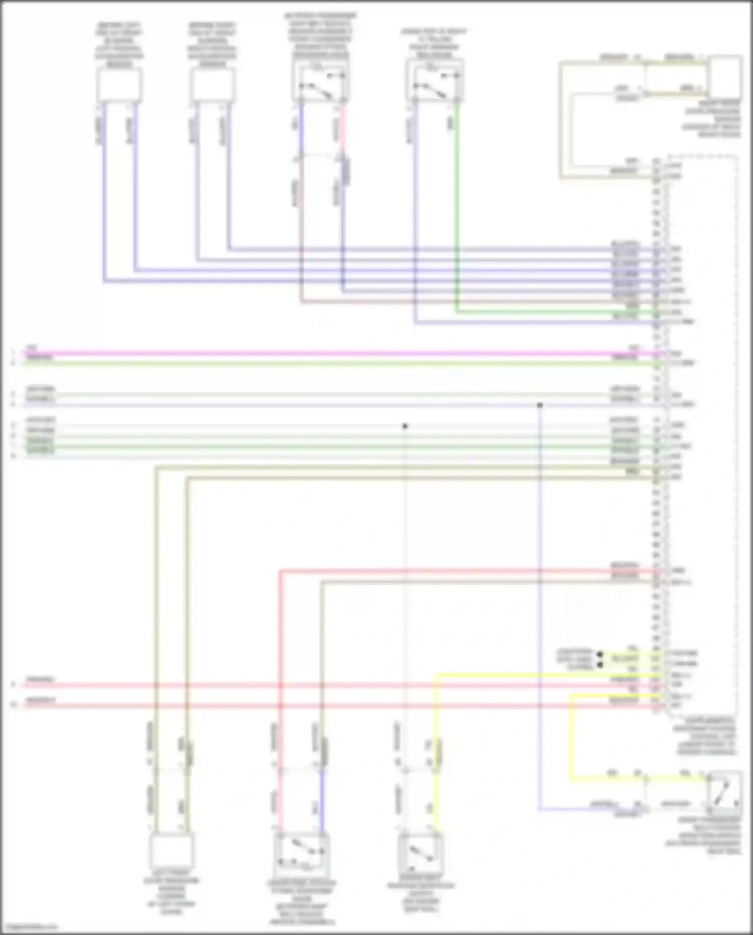 GLC-class Mercedes-Benz X254 (2022-2024): Supplemental restraint circuit, coupe (4 of 4)