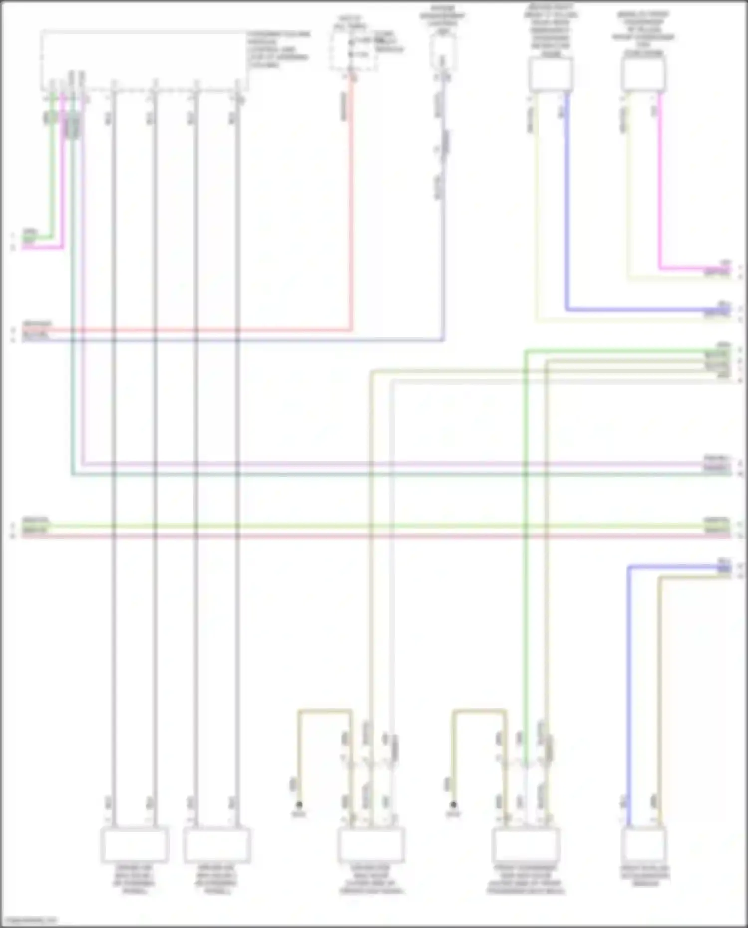 GLC-class Mercedes-Benz X254 (2022-2024): Supplemental restraint circuit, suv (3 of 4)
