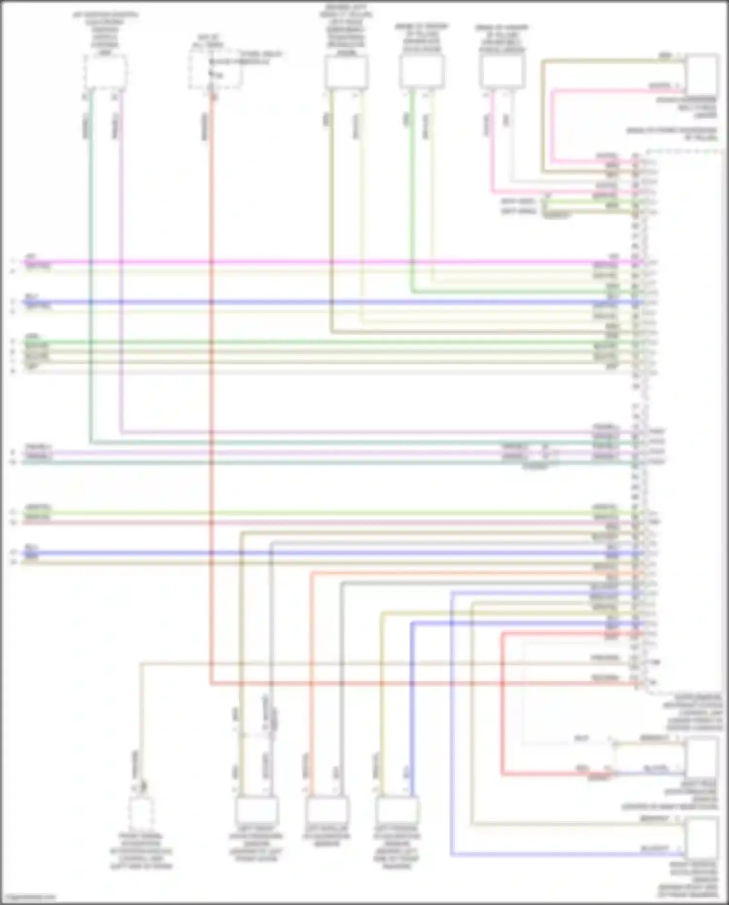GLC-class Mercedes-Benz X254 (2022-2024): Supplemental restraint circuit, suv (4 of 4)