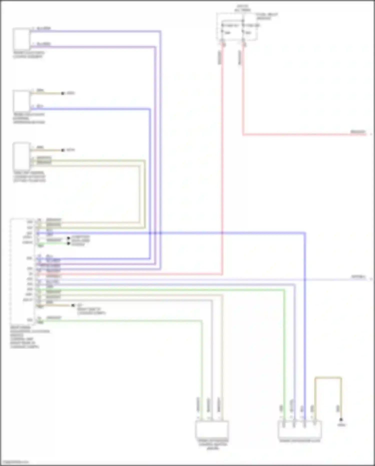 GLC-class Mercedes-Benz X254 (2022-2024): Trunk pull-down circuit, suv (1 of 2)