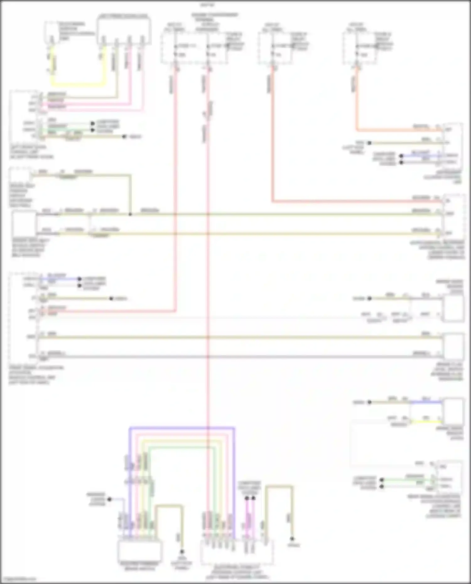GLC-class Mercedes-Benz X254 (2022-2024): Seat belt warning circuit, suv