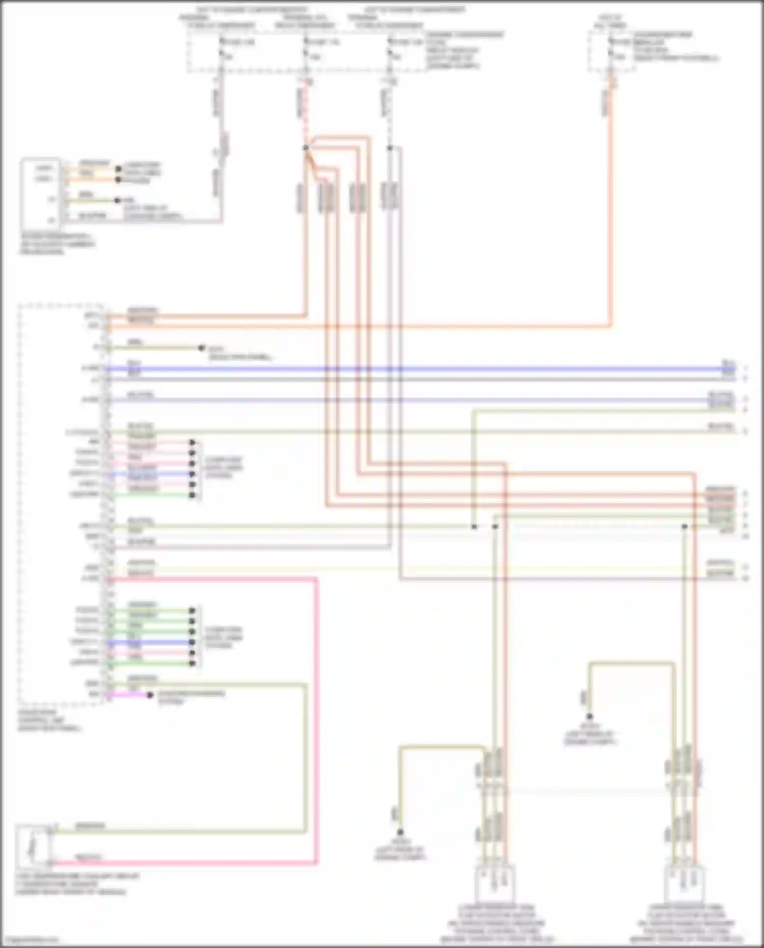 Wiring diagram computer data lines system for Mercedes-Benz GLE-class Coupe C167 (2019-2023) (120 of 127)