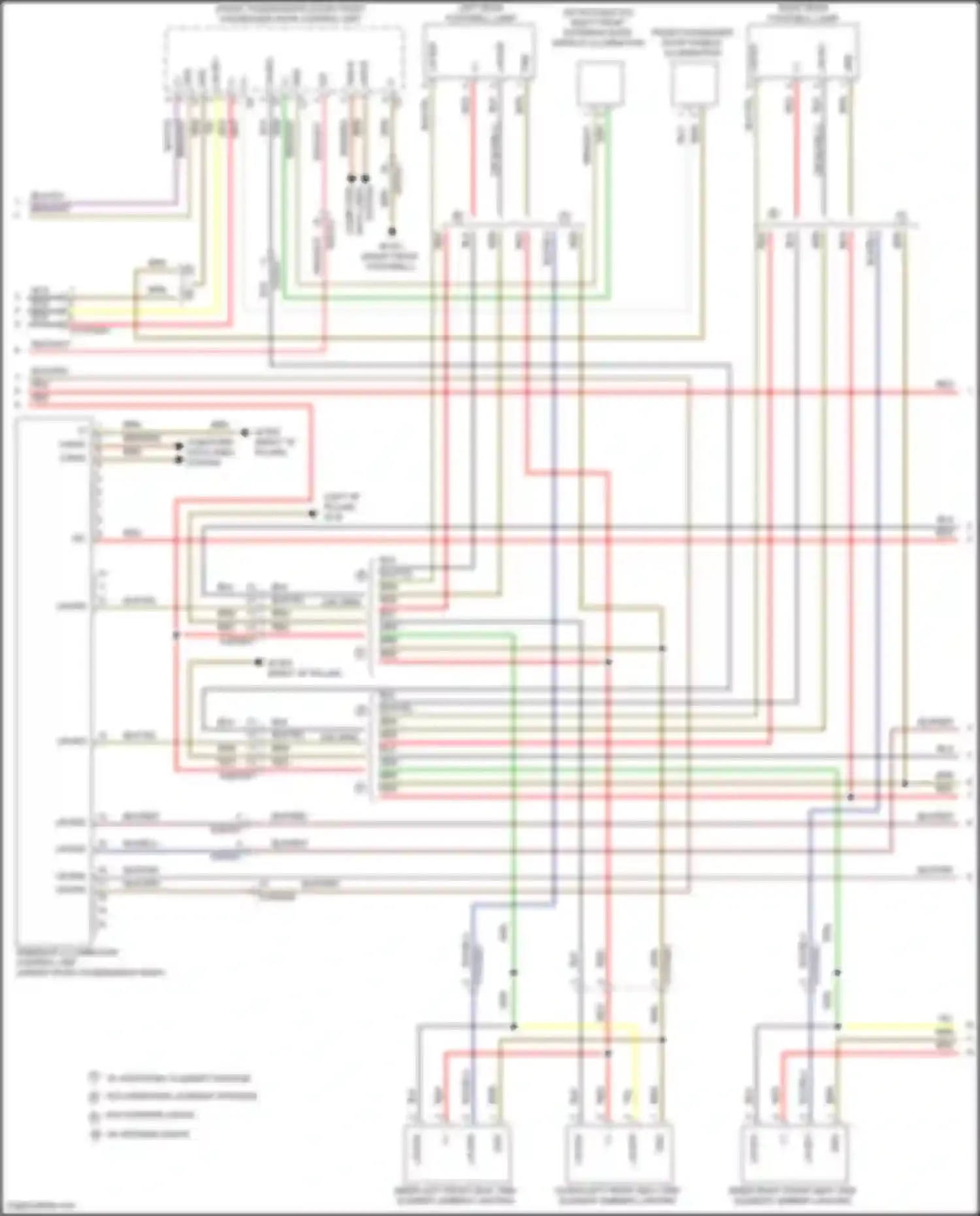 Wiring diagram computer data lines system for Mercedes-Benz GLE-class Coupe C167 (2019-2023) (92 of 127)